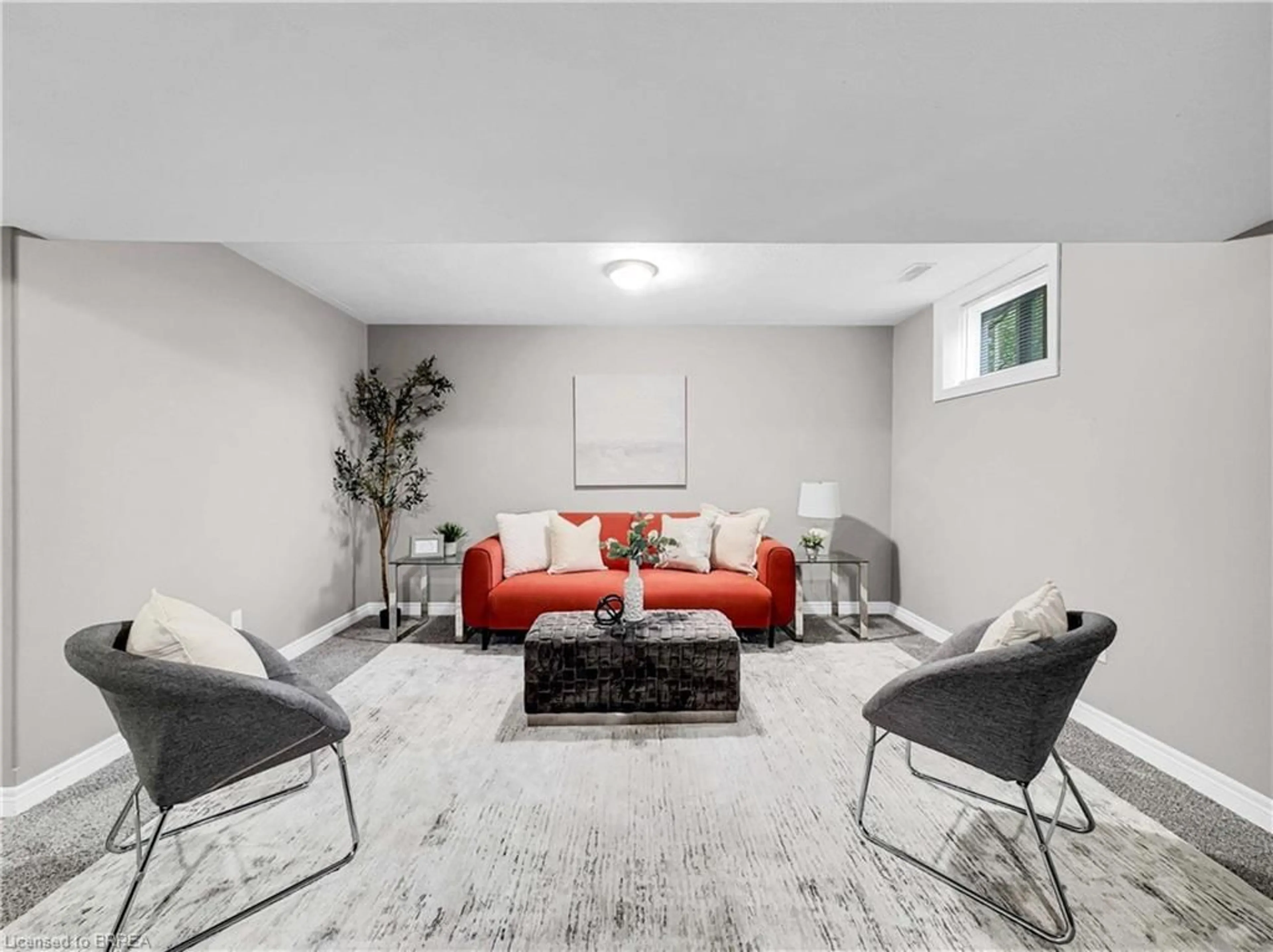 Living room with furniture, unknown for 219 Shellard Lane #14, Brantford Ontario N3T 5L5