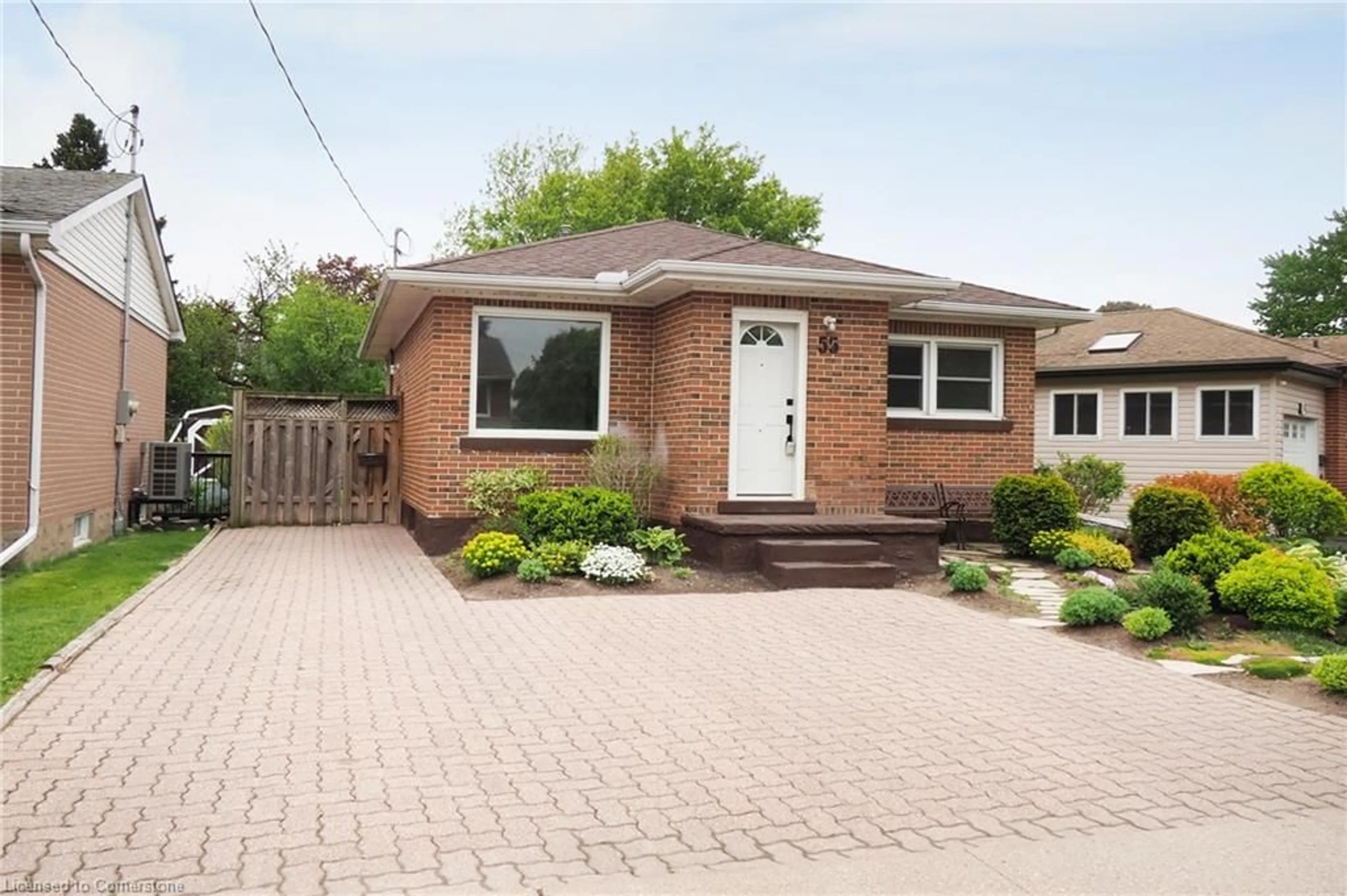 Home with brick exterior material, street for 55 Hoffman St, Kitchener Ontario N2M 3M8