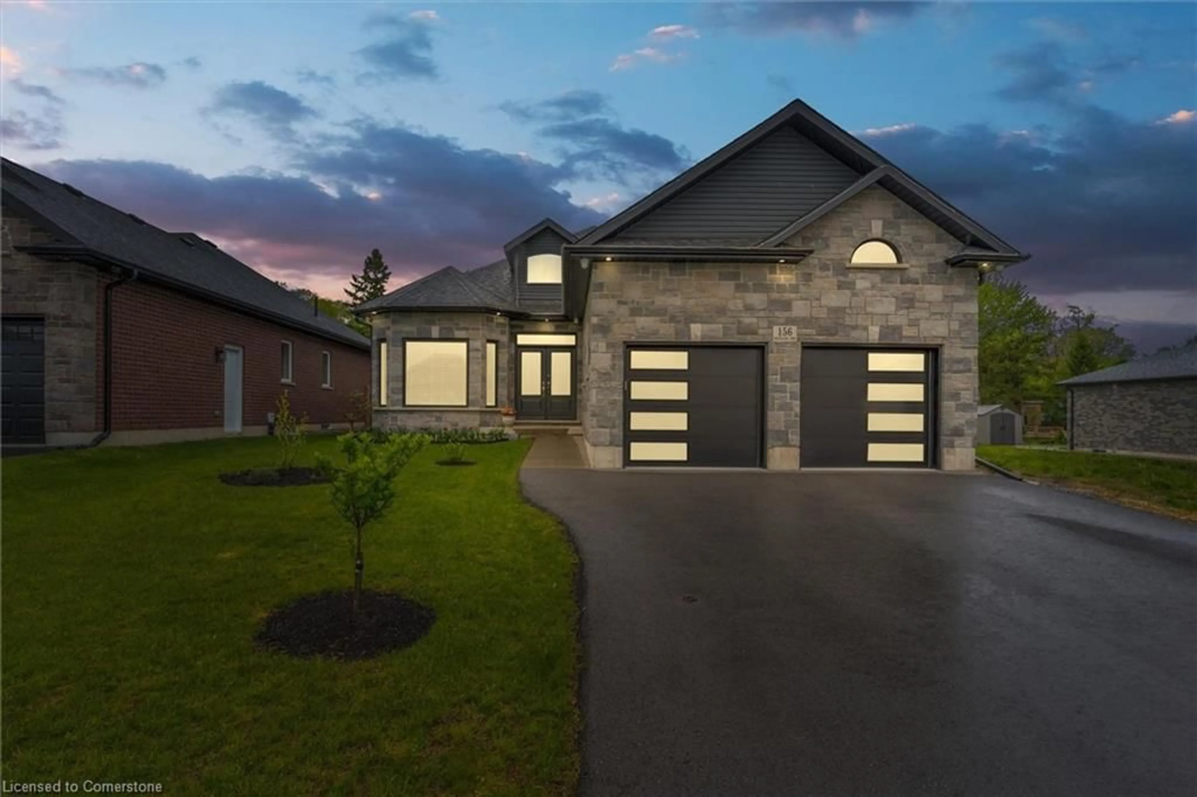 Home with brick exterior material, street for 156 Hetram Court Crt, Fort Erie Ontario L0S 1B0
