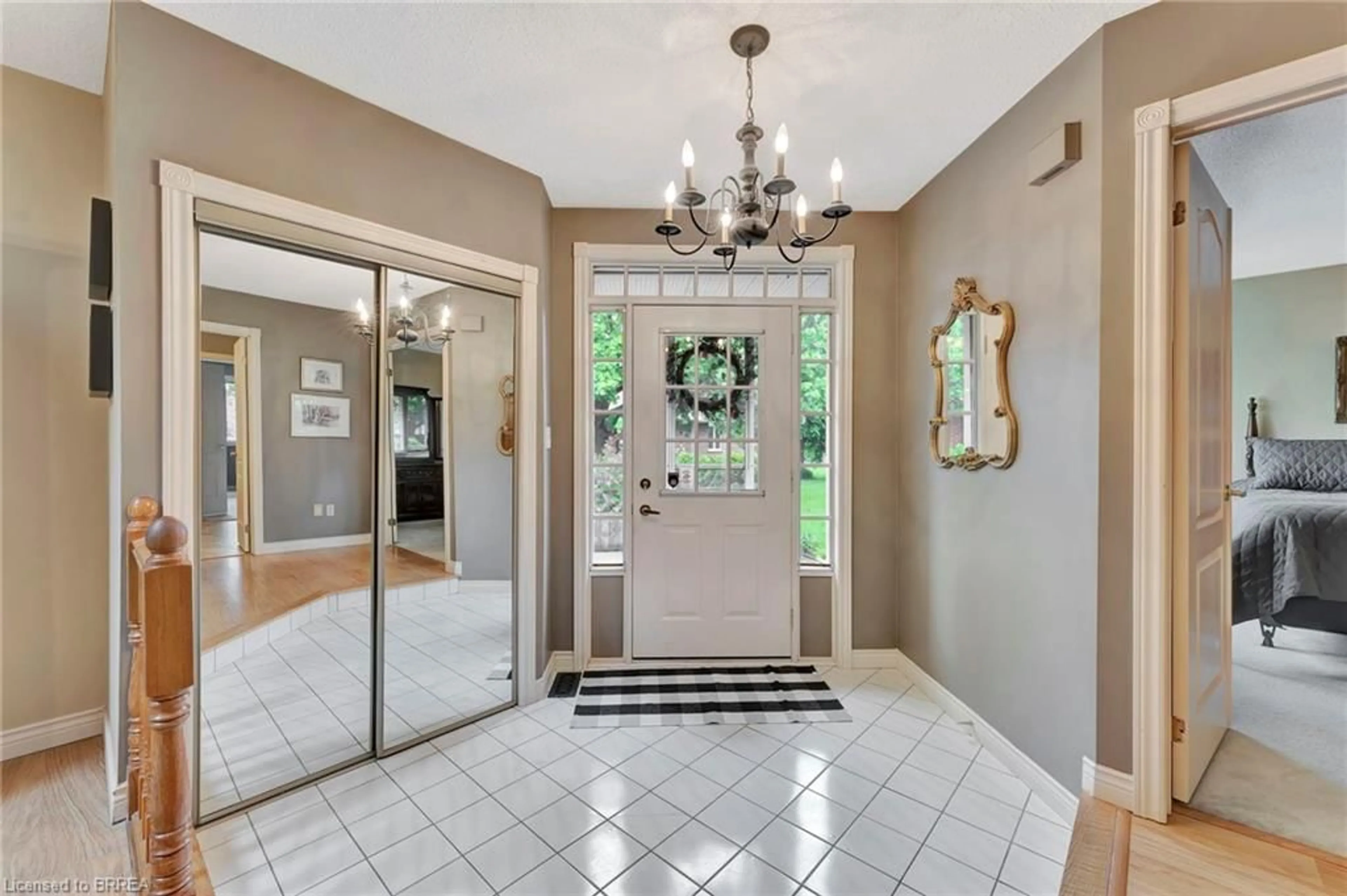 Indoor entryway for 71 Beasley Cres #7, Cambridge Ontario N1T 1P5
