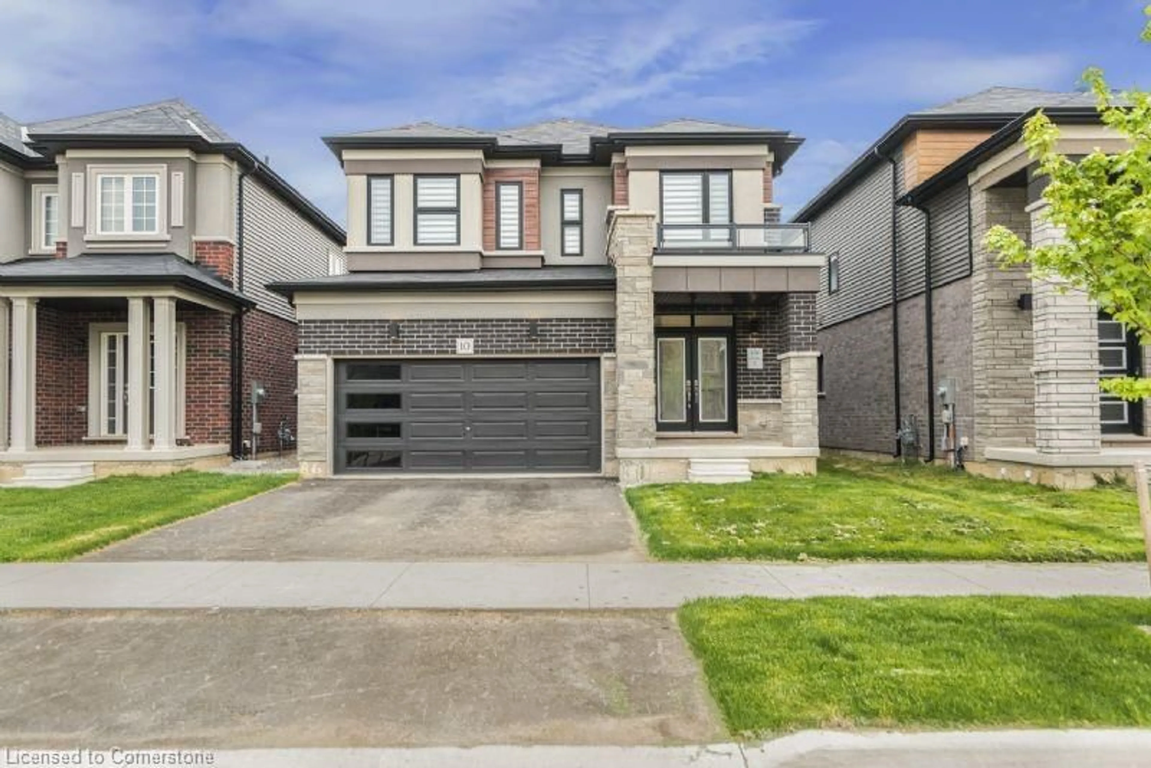 Home with brick exterior material, street for 10 Ingalls Ave, Brantford Ontario N3V 0B2