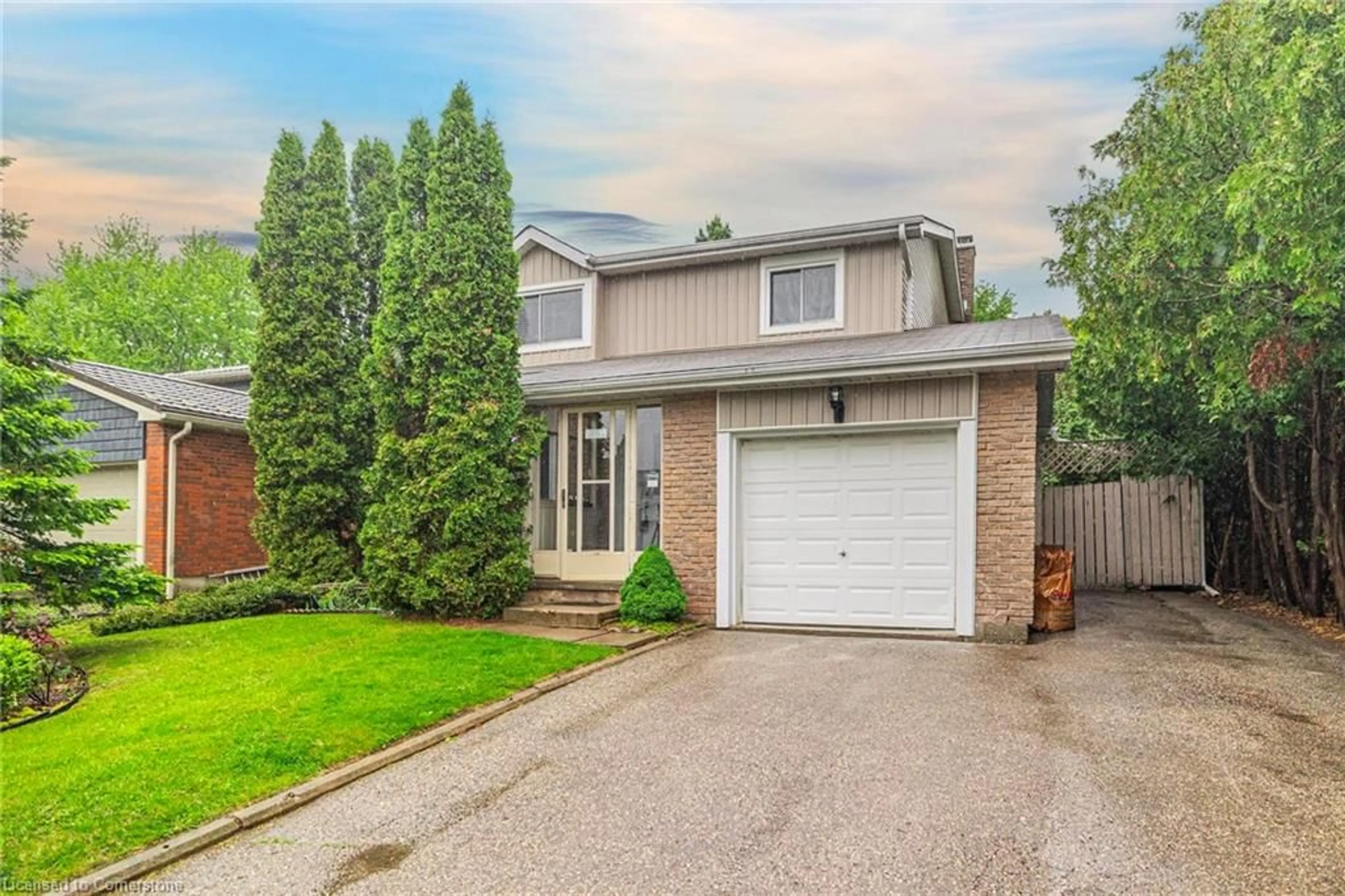 Home with vinyl exterior material, street for 247 Westheights Dr, Kitchener Ontario N2N 1K3