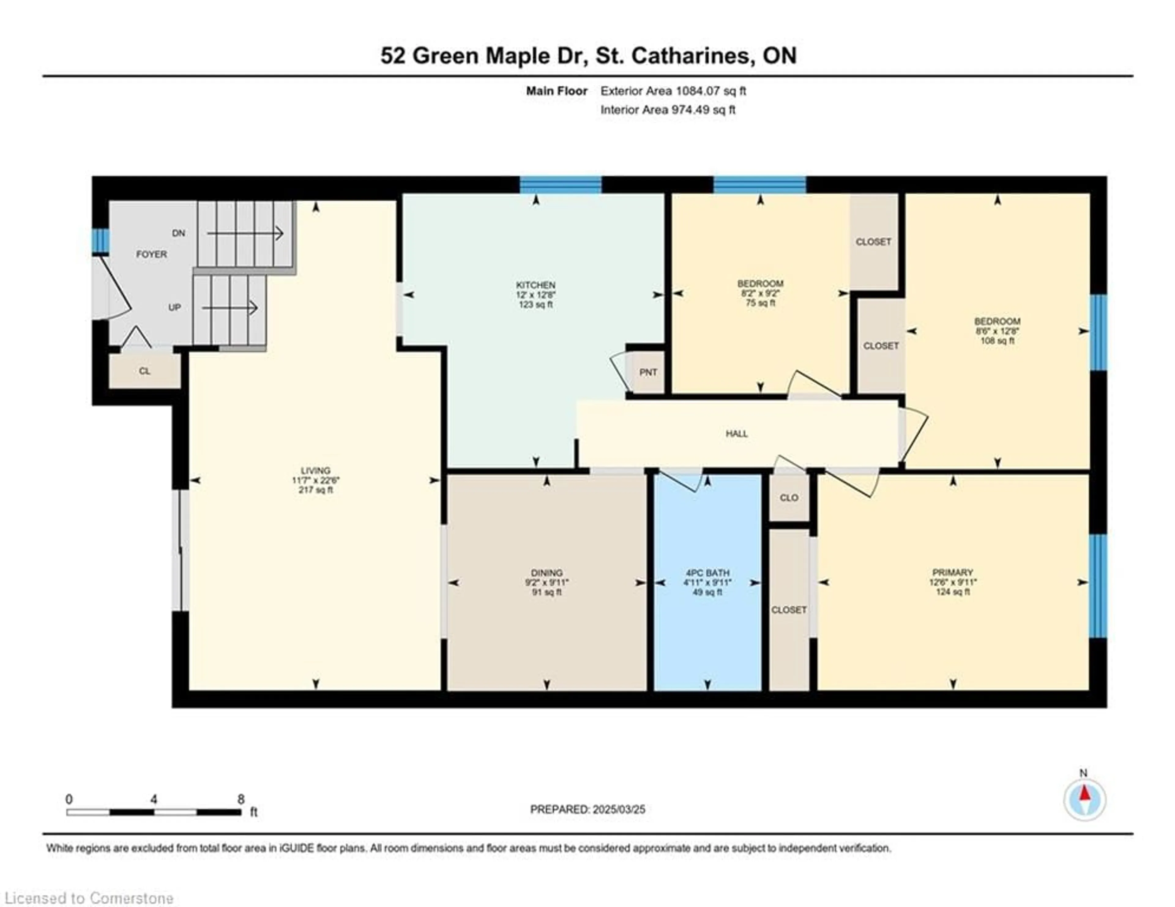 Floor plan for 52 Green Maple Dr, St. Catharines Ontario L2P 3P9