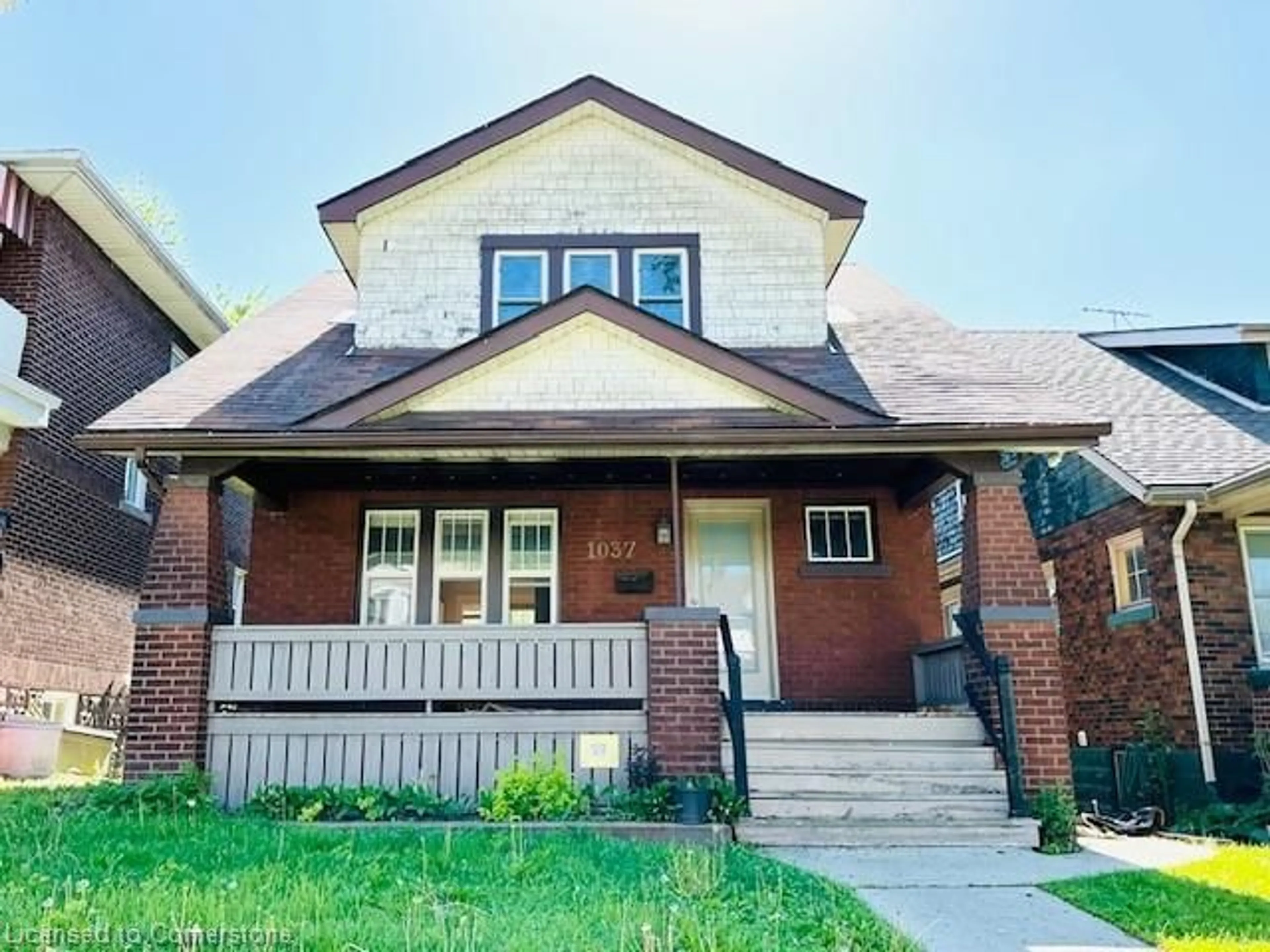 Home with brick exterior material, street for 1037 Bruce Ave, Windsor Ontario N9A 4Y1