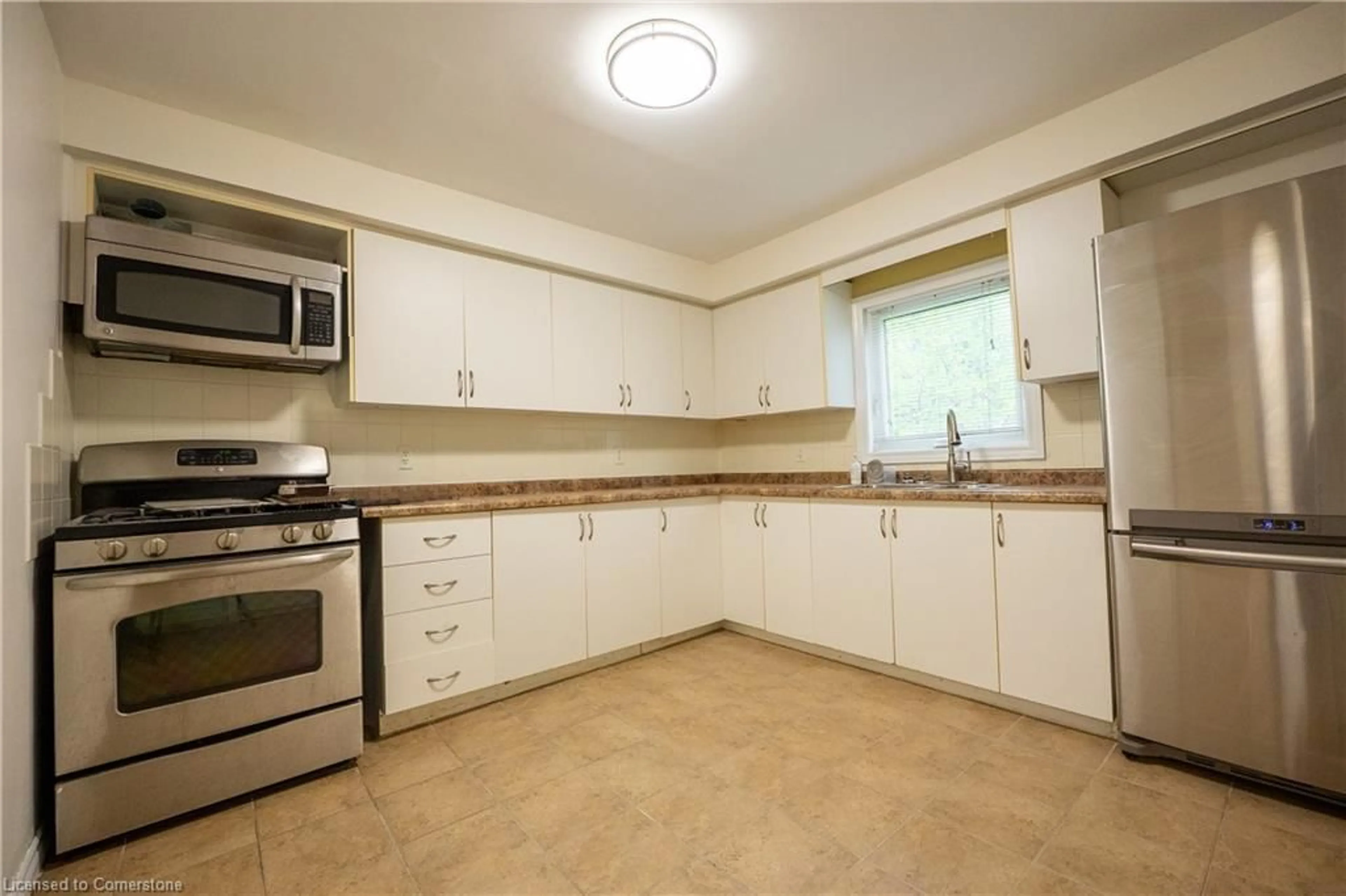 Standard kitchen, ceramic/tile floor for 37 Fraser Ave, Hamilton Ontario L8H 4G6