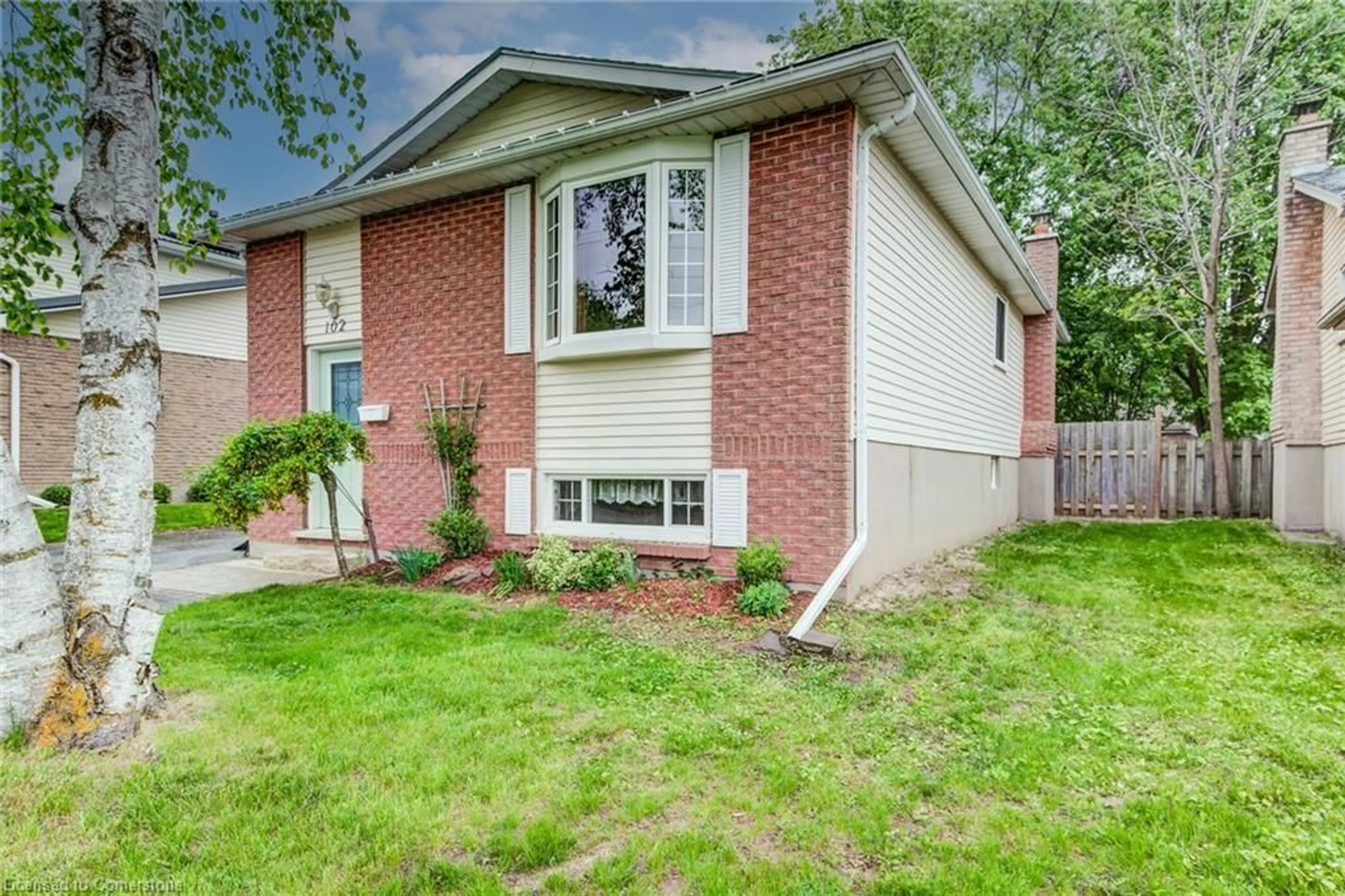 Home with brick exterior material, street for 102 Sugar Maple St, Kitchener Ontario N2N 1X7
