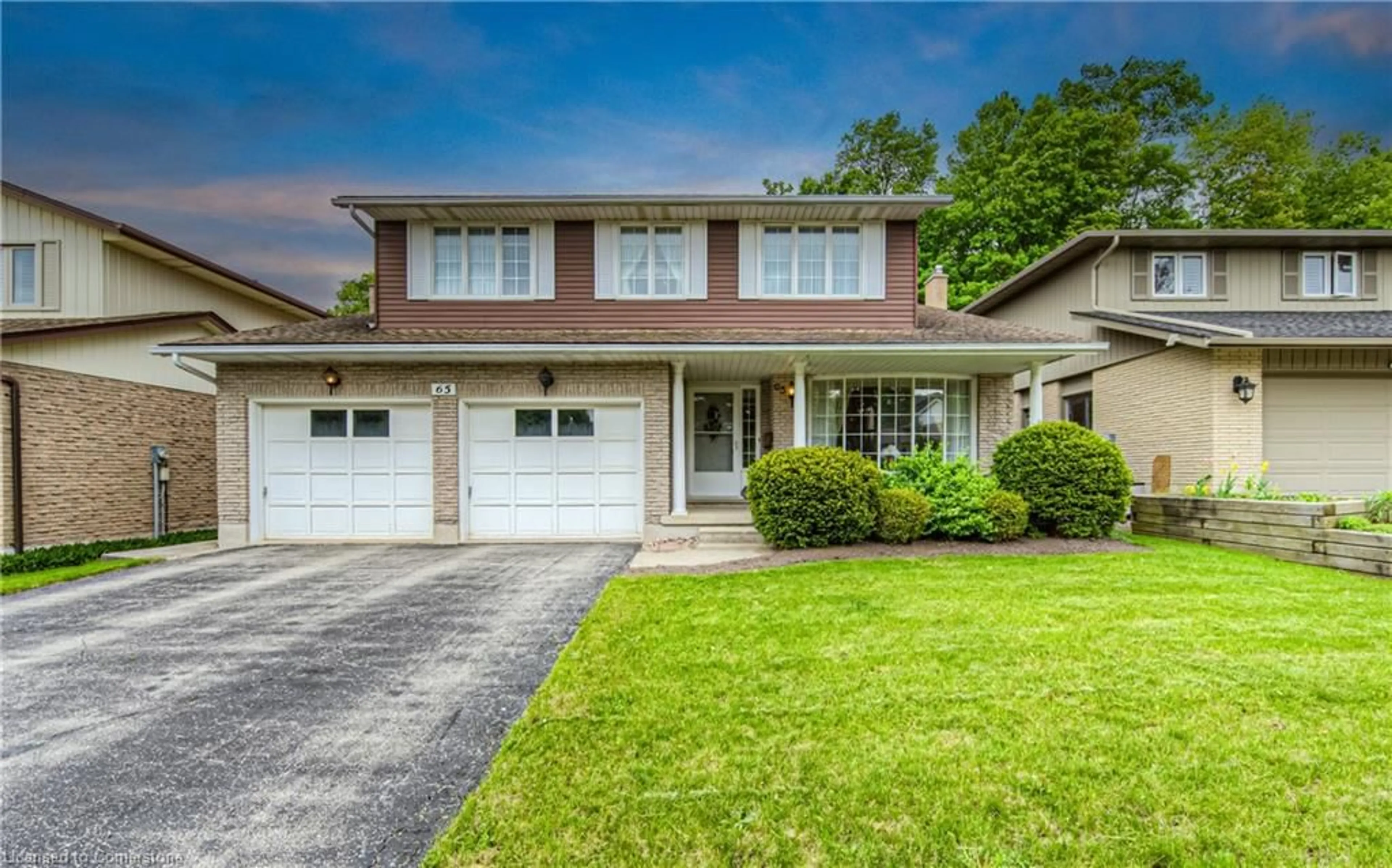 Home with brick exterior material, street for 65 Trailview Dr, Kitchener Ontario N2N 1P7