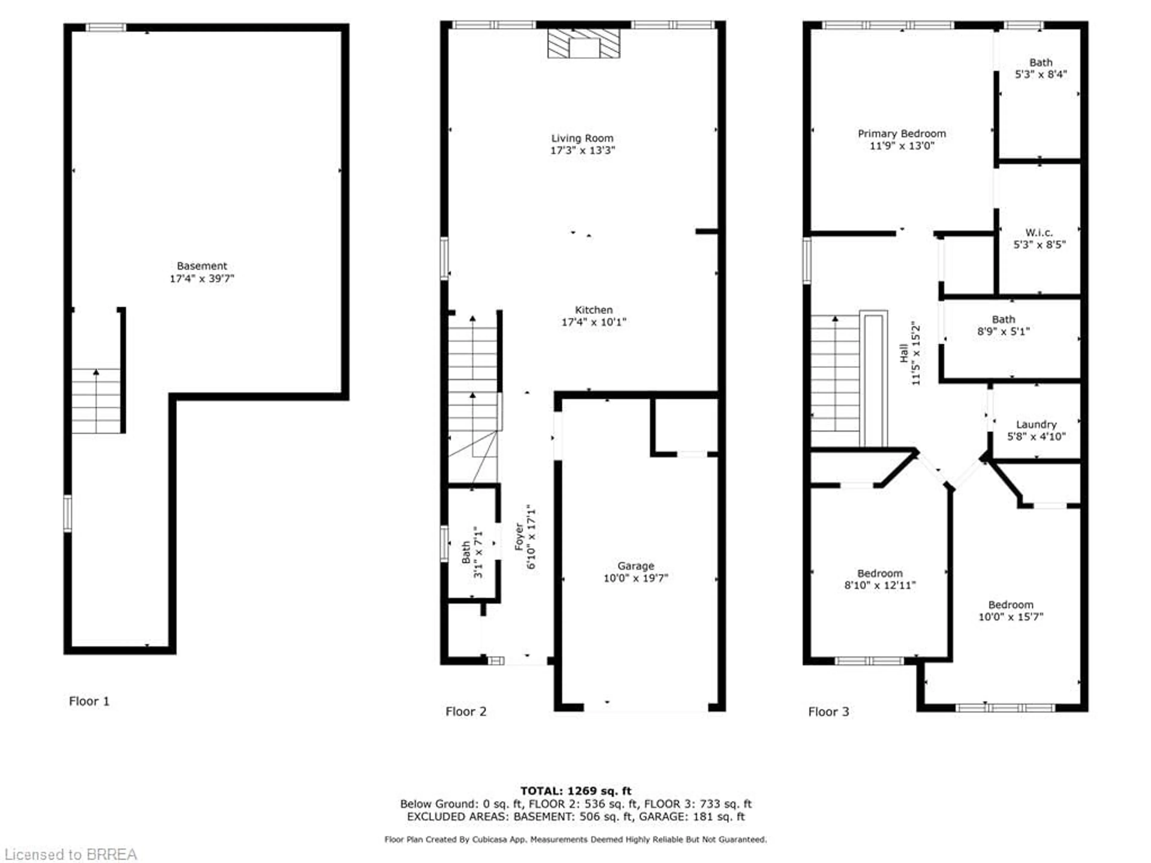 Floor plan for 80 Willow St #67, Paris Ontario N3L 2K6