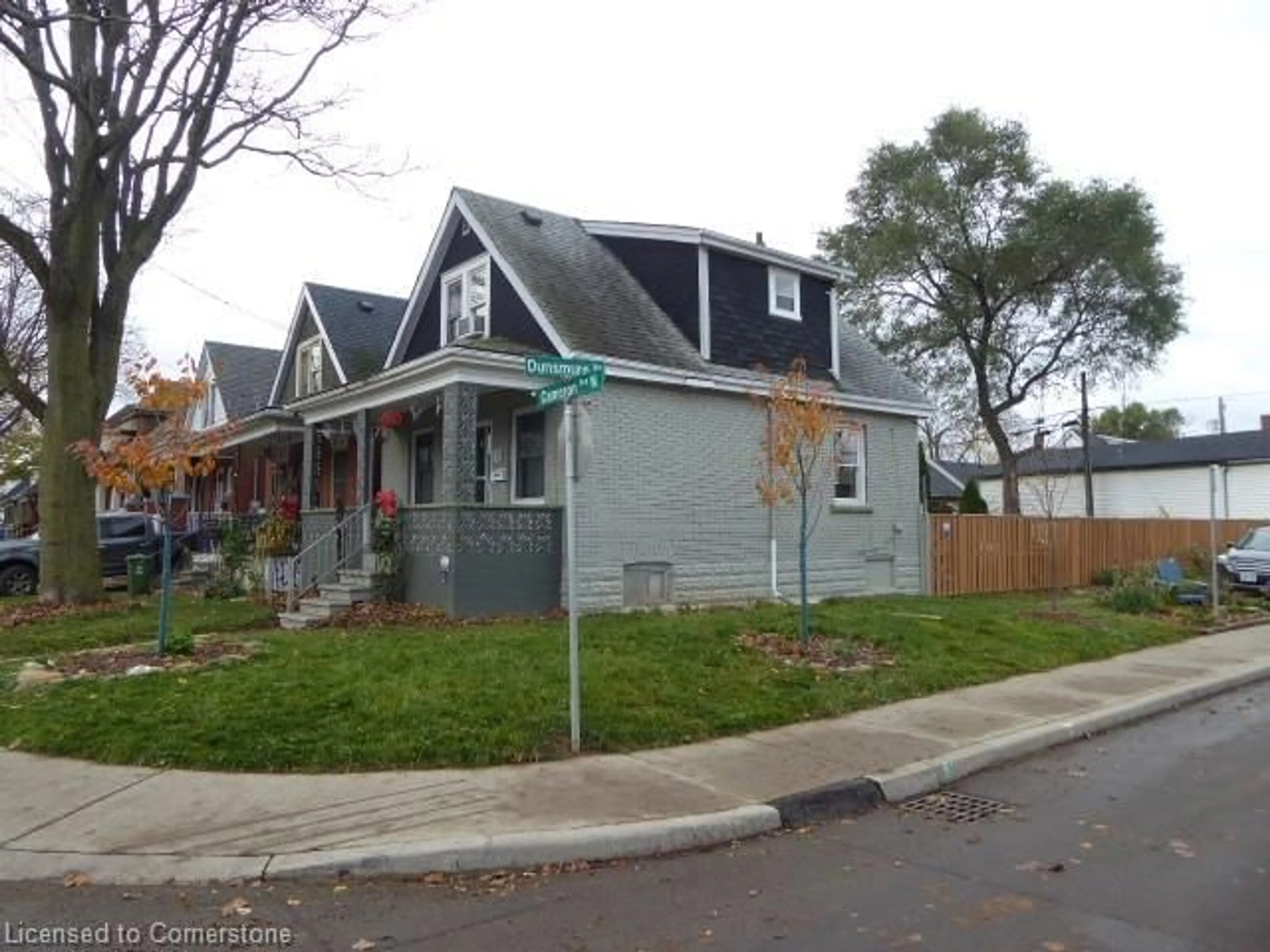 Home with vinyl exterior material, street for 47 Cameron Ave, Hamilton Ontario L8H 4Y9