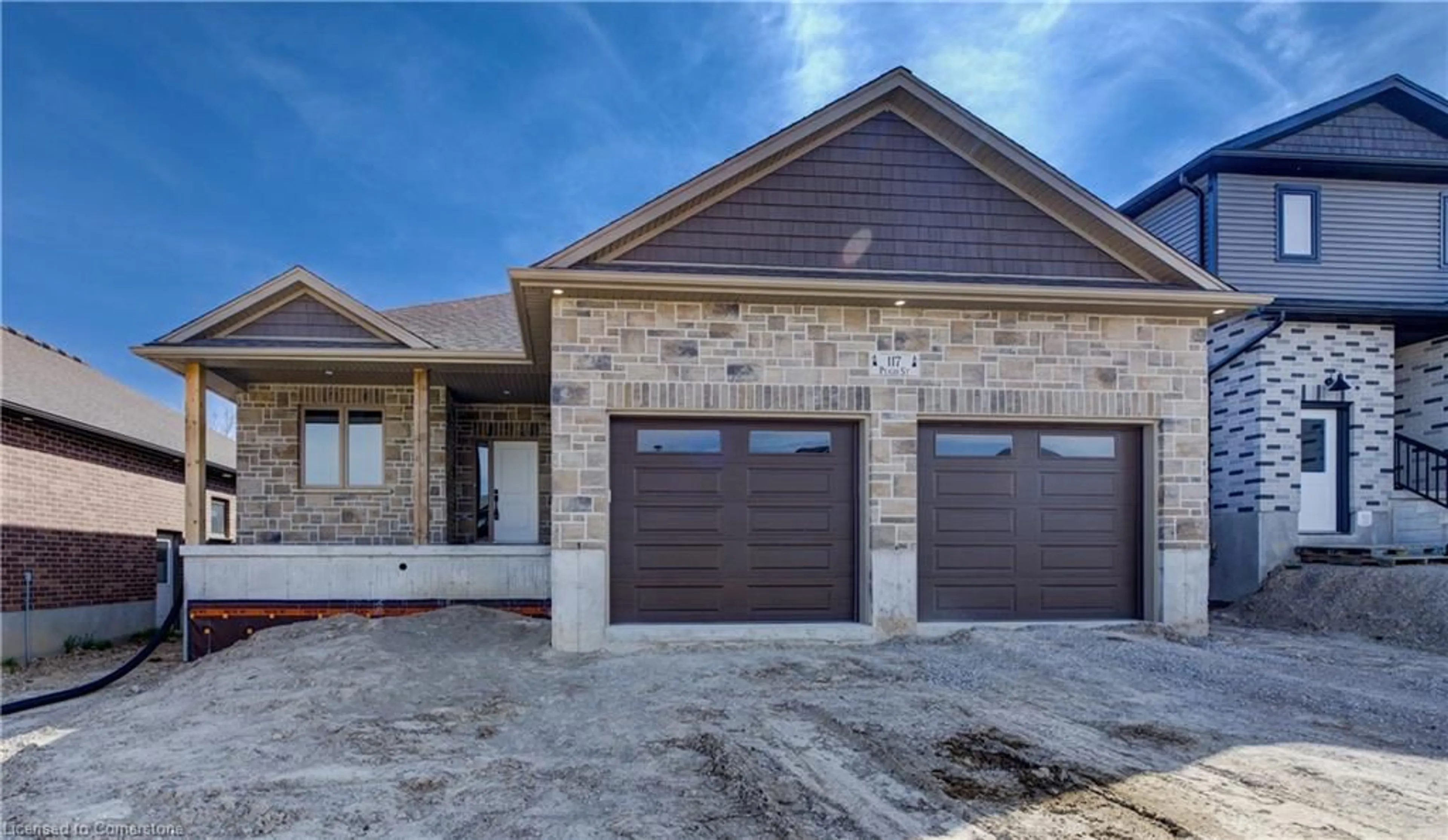 Home with brick exterior material, street for 117 Pugh St, Milverton Ontario N0K 1M0