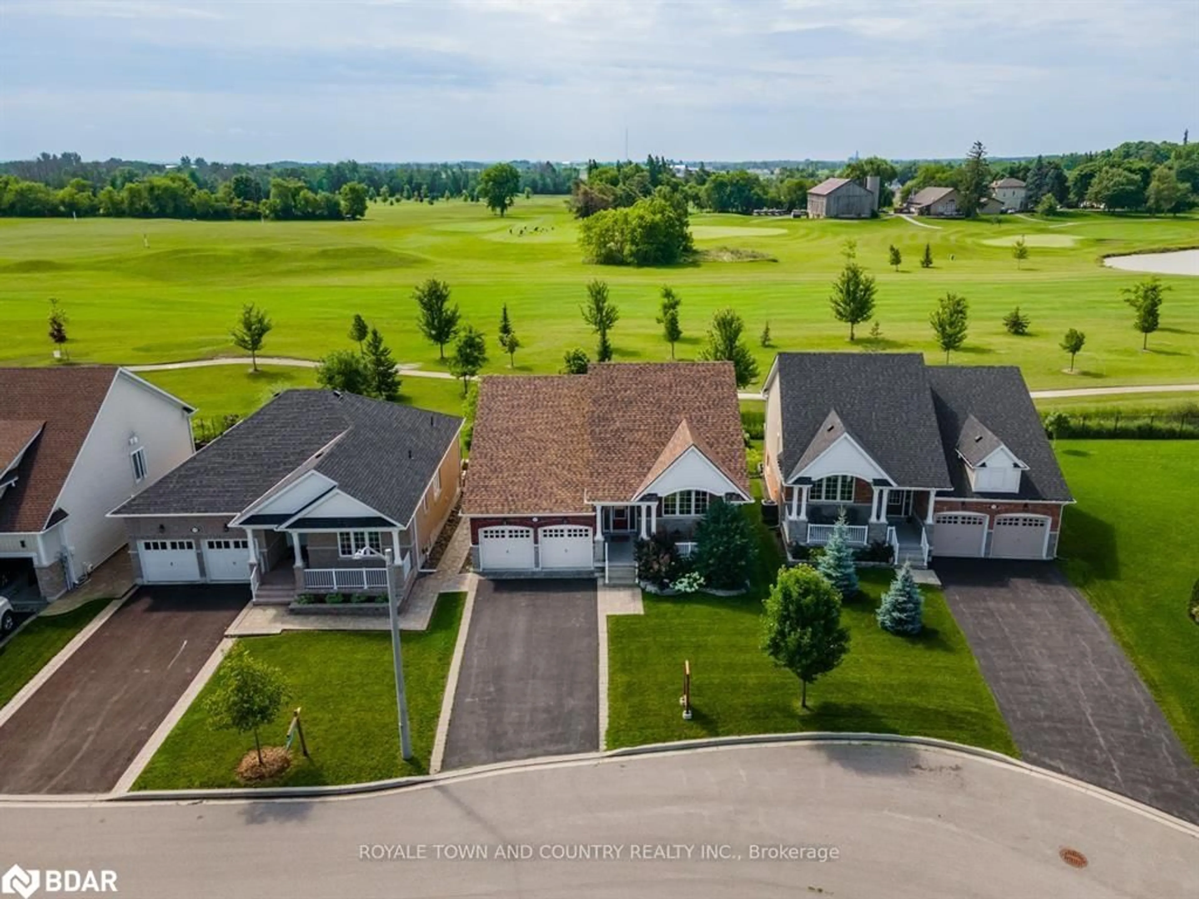 A pic from outside/outdoor area/front of a property/back of a property/a pic from drone, water/lake/river/ocean view for 17 Logan Lane, Lindsay Ontario K9V 0L3