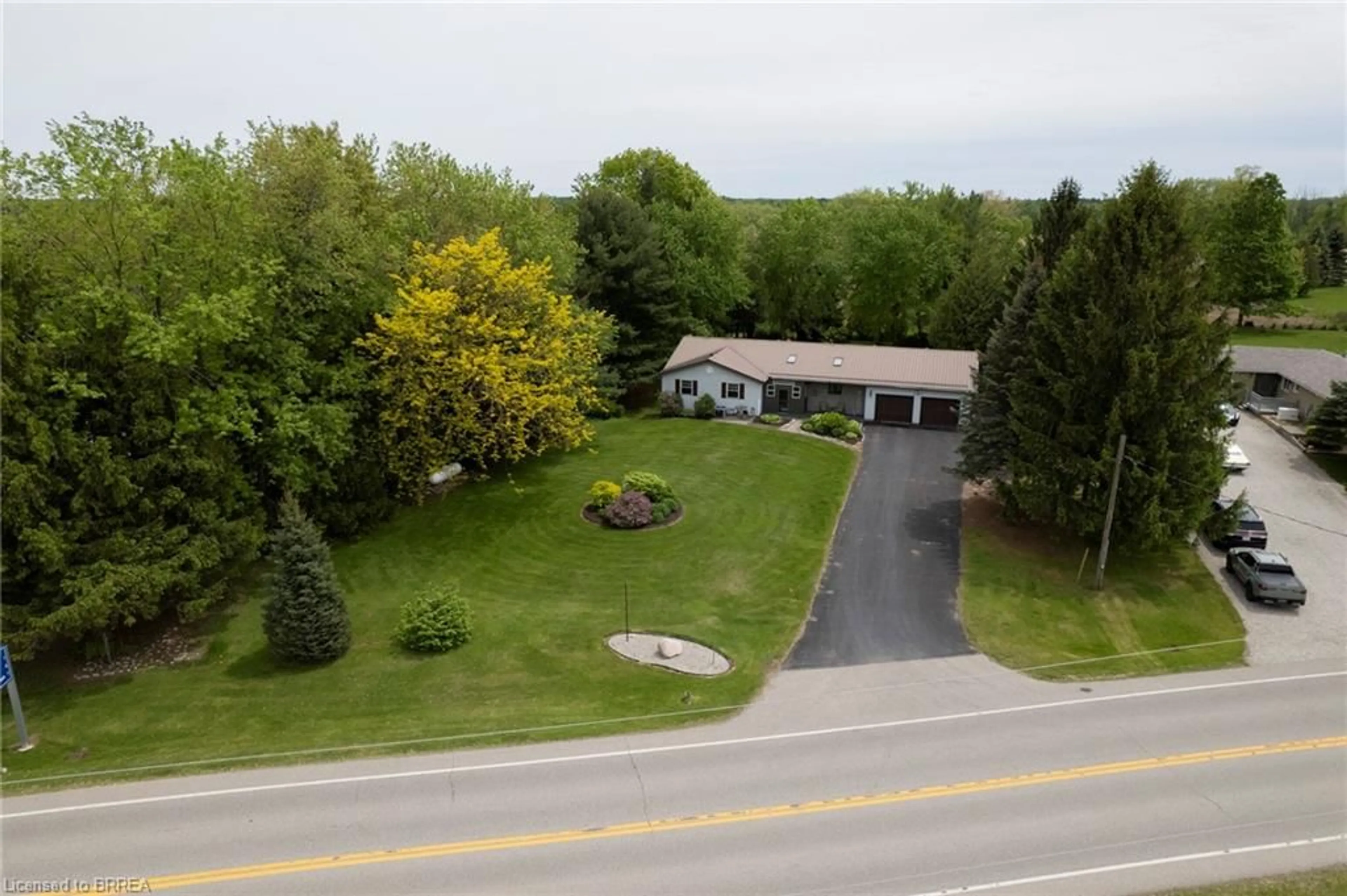 A pic from outside/outdoor area/front of a property/back of a property/a pic from drone, unknown for 151 Harley Rd, Harley Ontario N0E 1E0