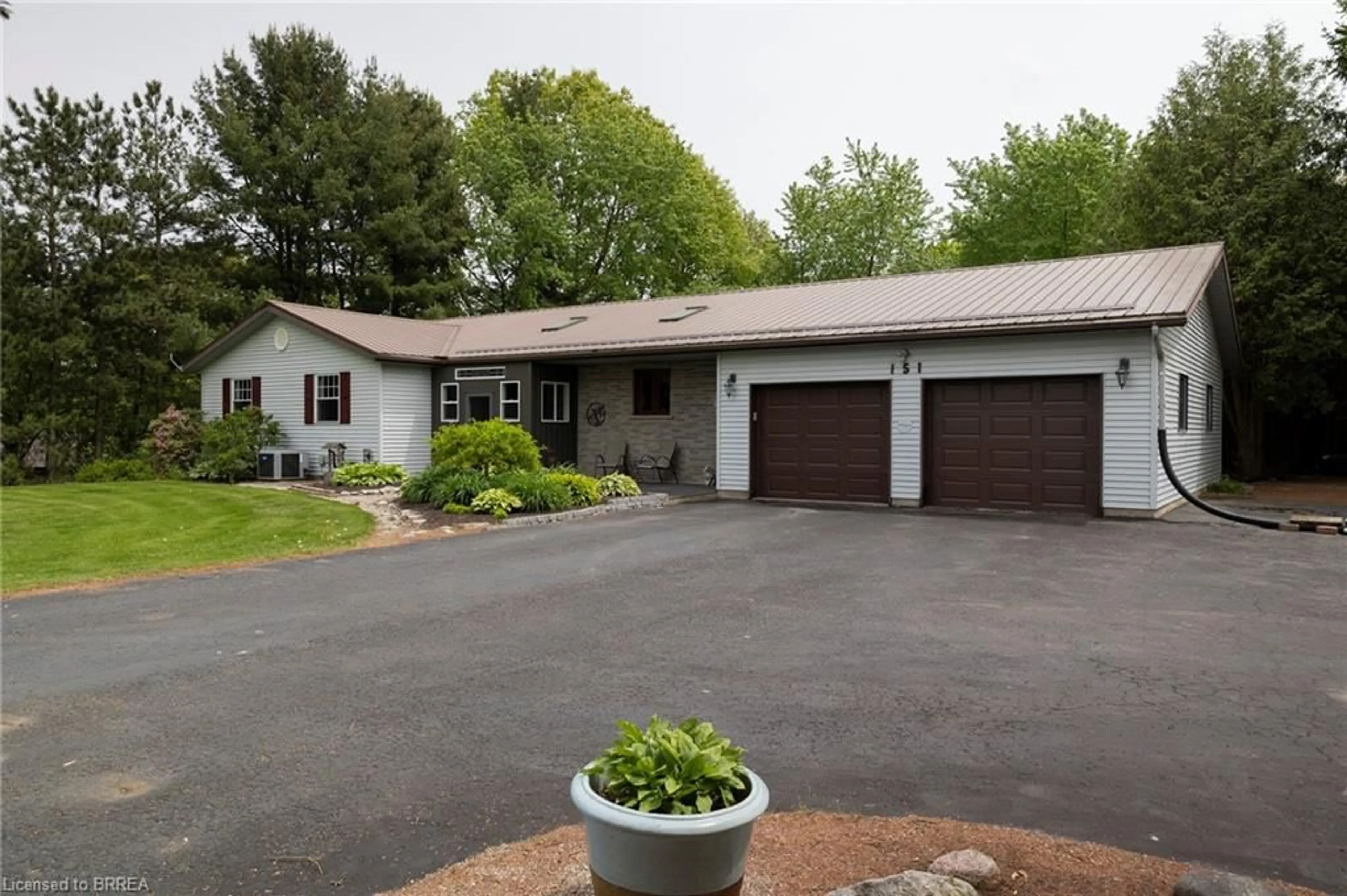 Home with vinyl exterior material, street for 151 Harley Rd, Harley Ontario N0E 1E0