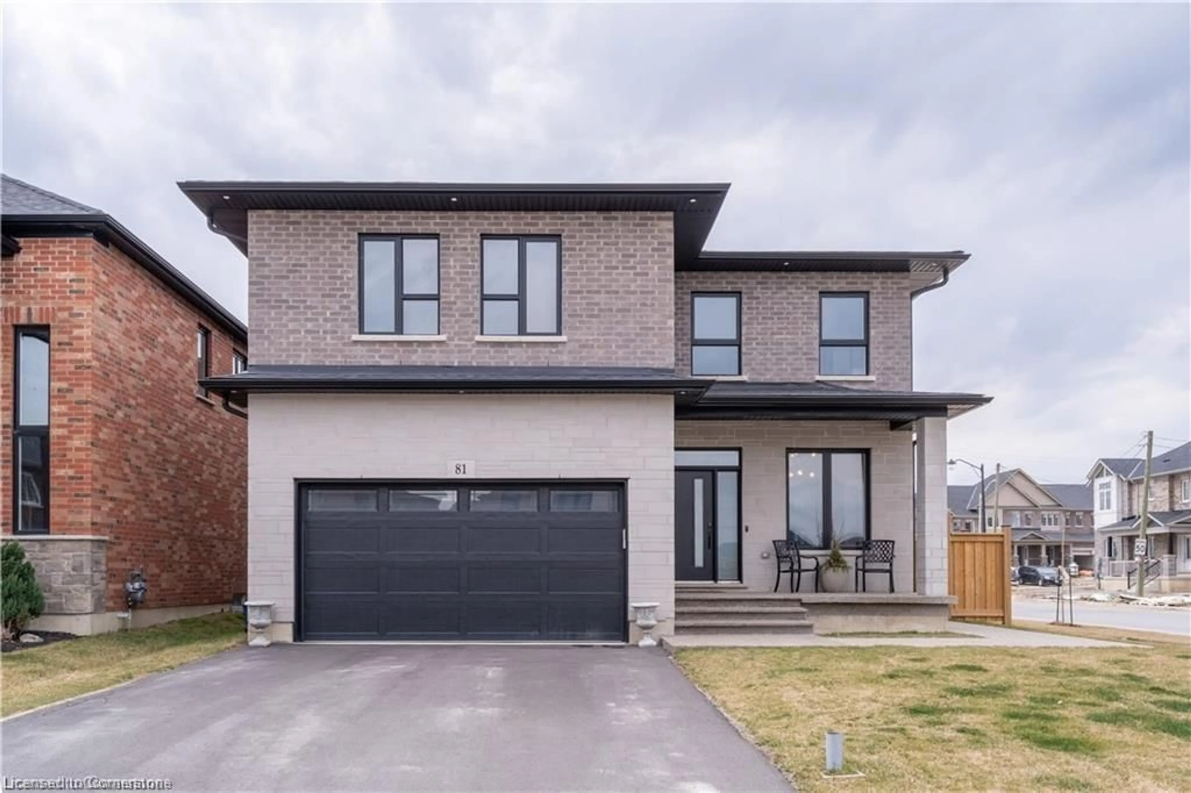 Home with brick exterior material, street for 81 Homestead Way, Thorold Ontario L2V 0J8