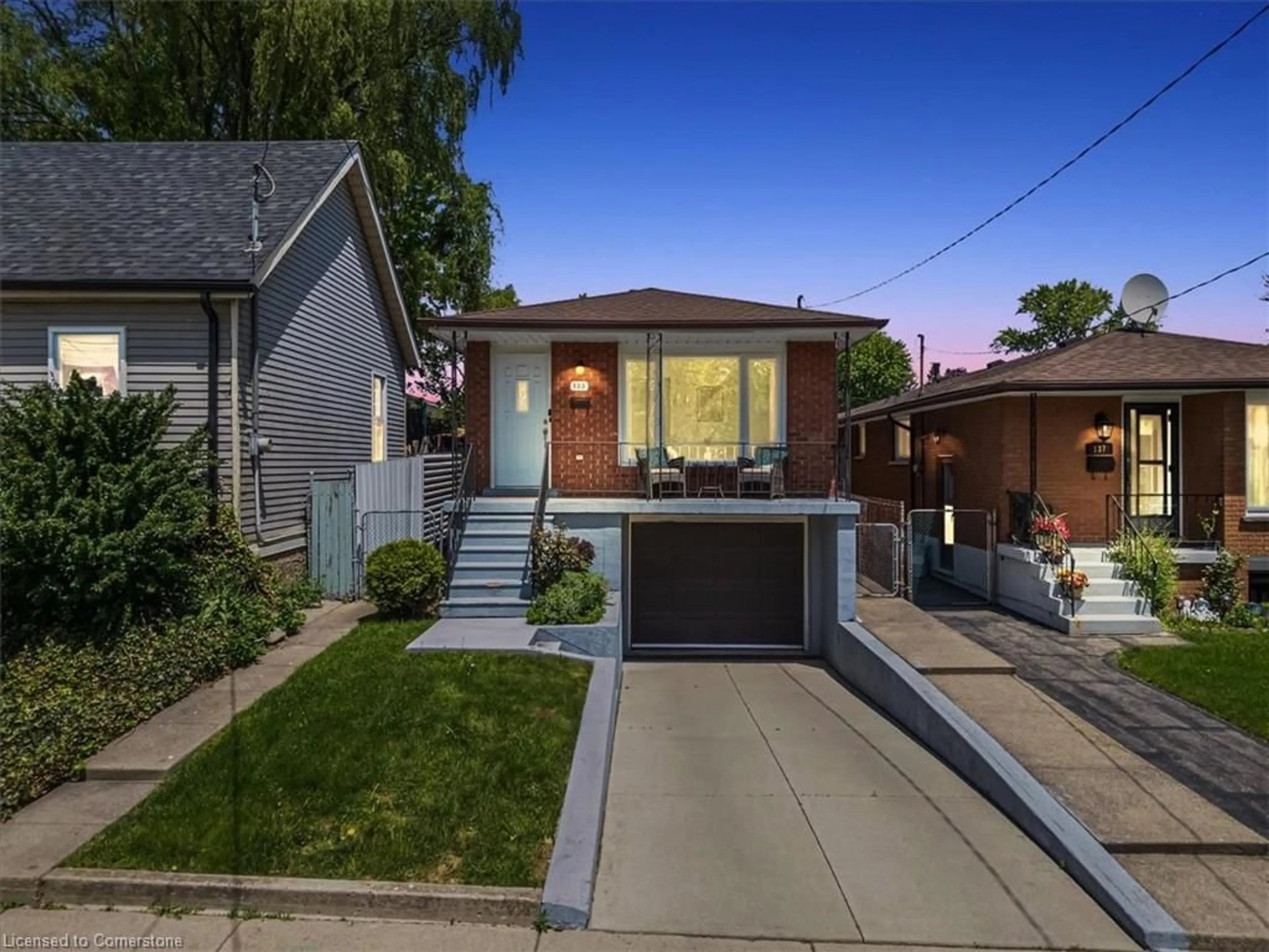 Home with brick exterior material, street for 133 Picton St, Hamilton Ontario L8L 3W7