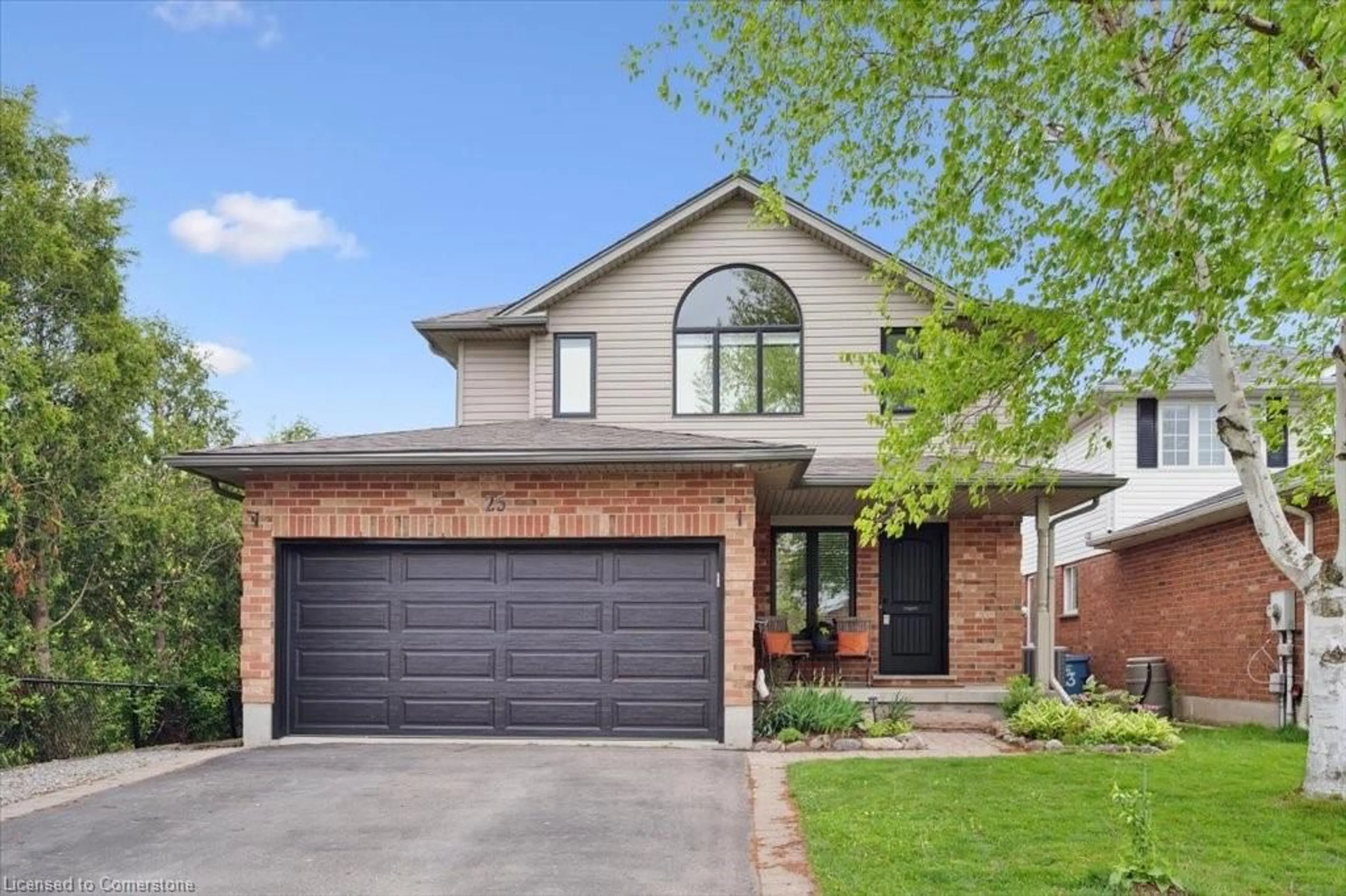 Home with brick exterior material, street for 25 Hayward Cres, Guelph Ontario N1G 5A4