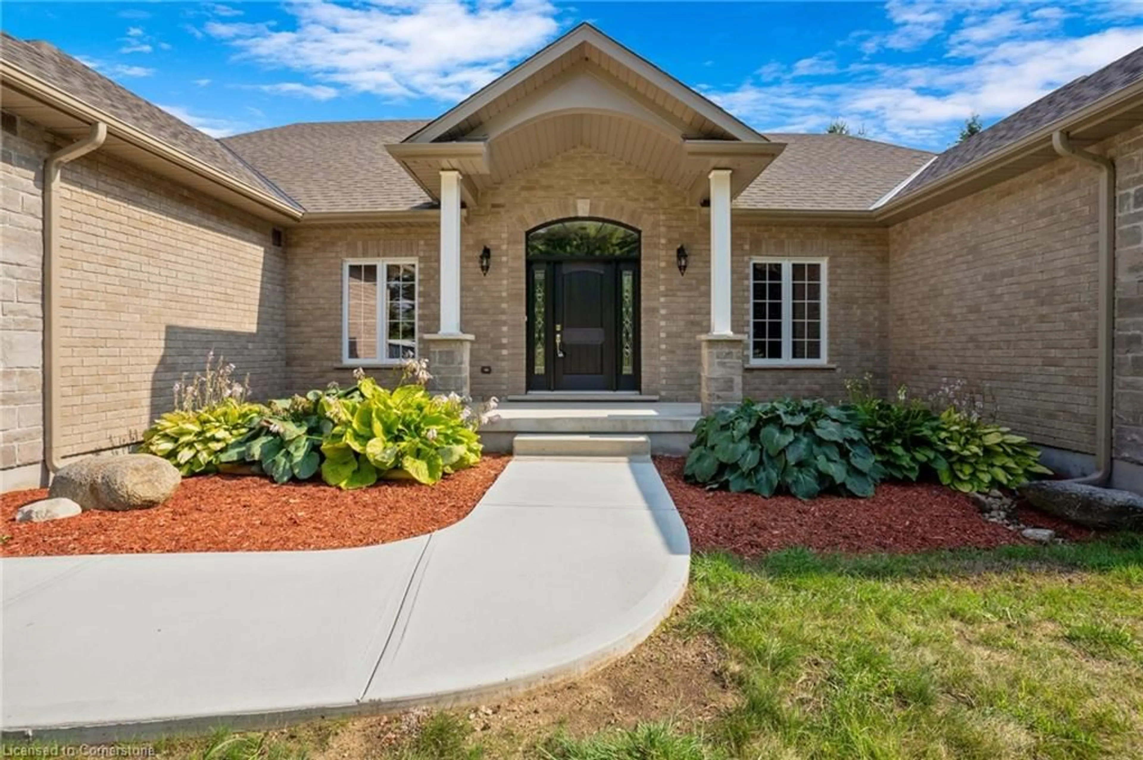 Home with brick exterior material, street for 6845 Wellington Road 34, Puslinch Ontario N3C 2V4