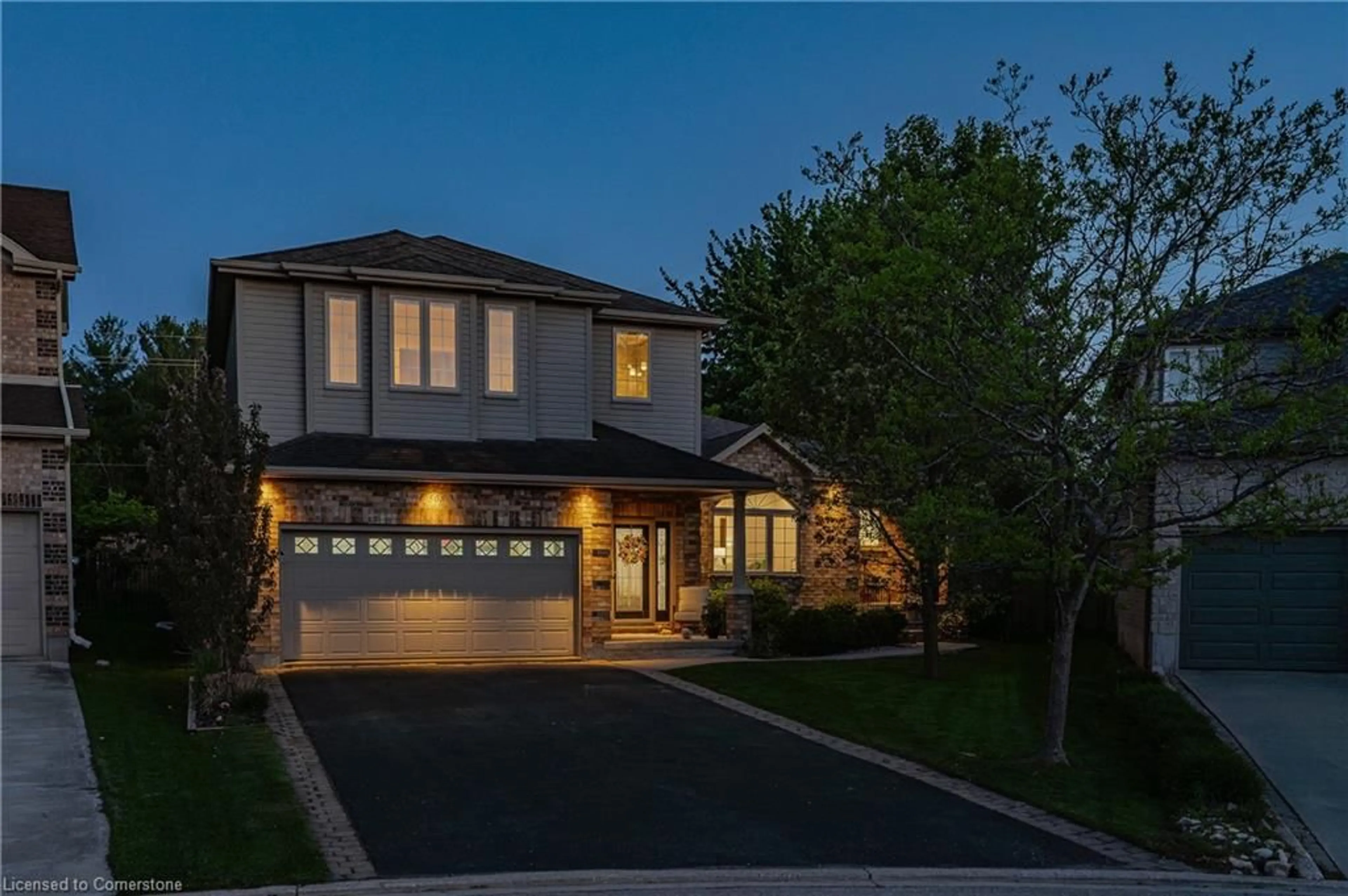 Home with brick exterior material, street for 508 Kelso Pl, Waterloo Ontario N2V 2S1