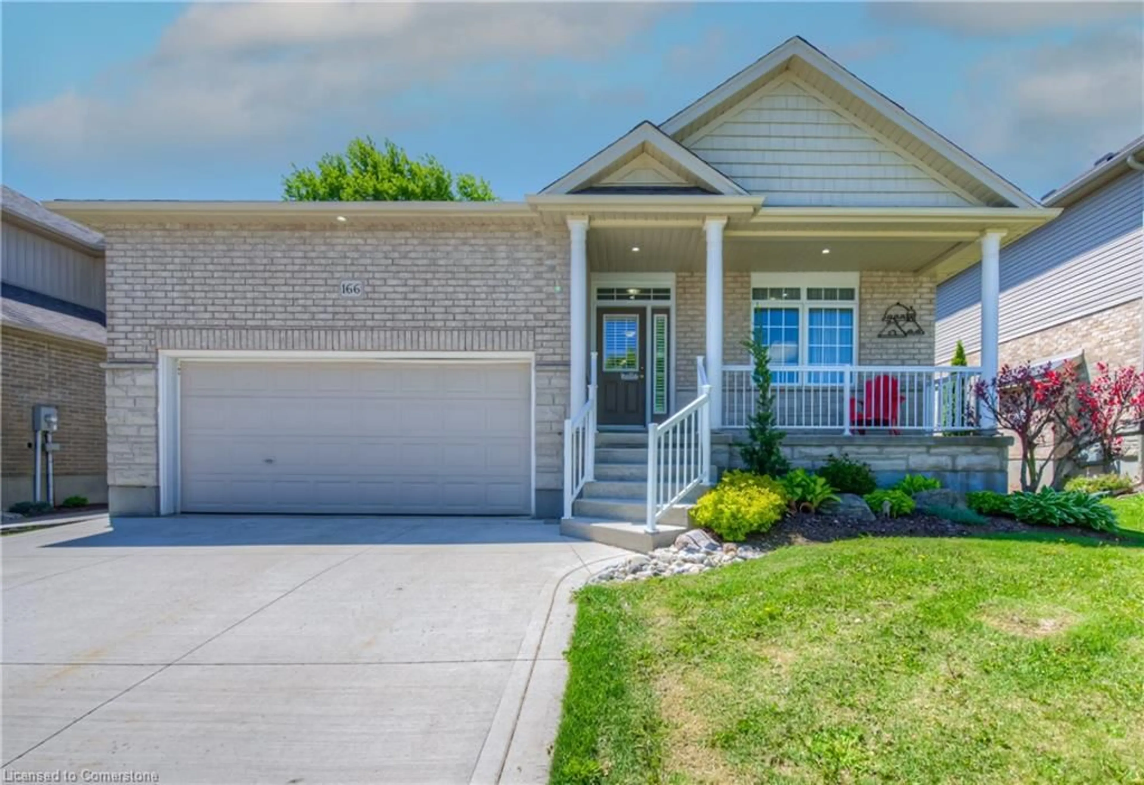 Home with vinyl exterior material, street for 166 Ferris Dr, Wellesley Ontario N0B 2T0