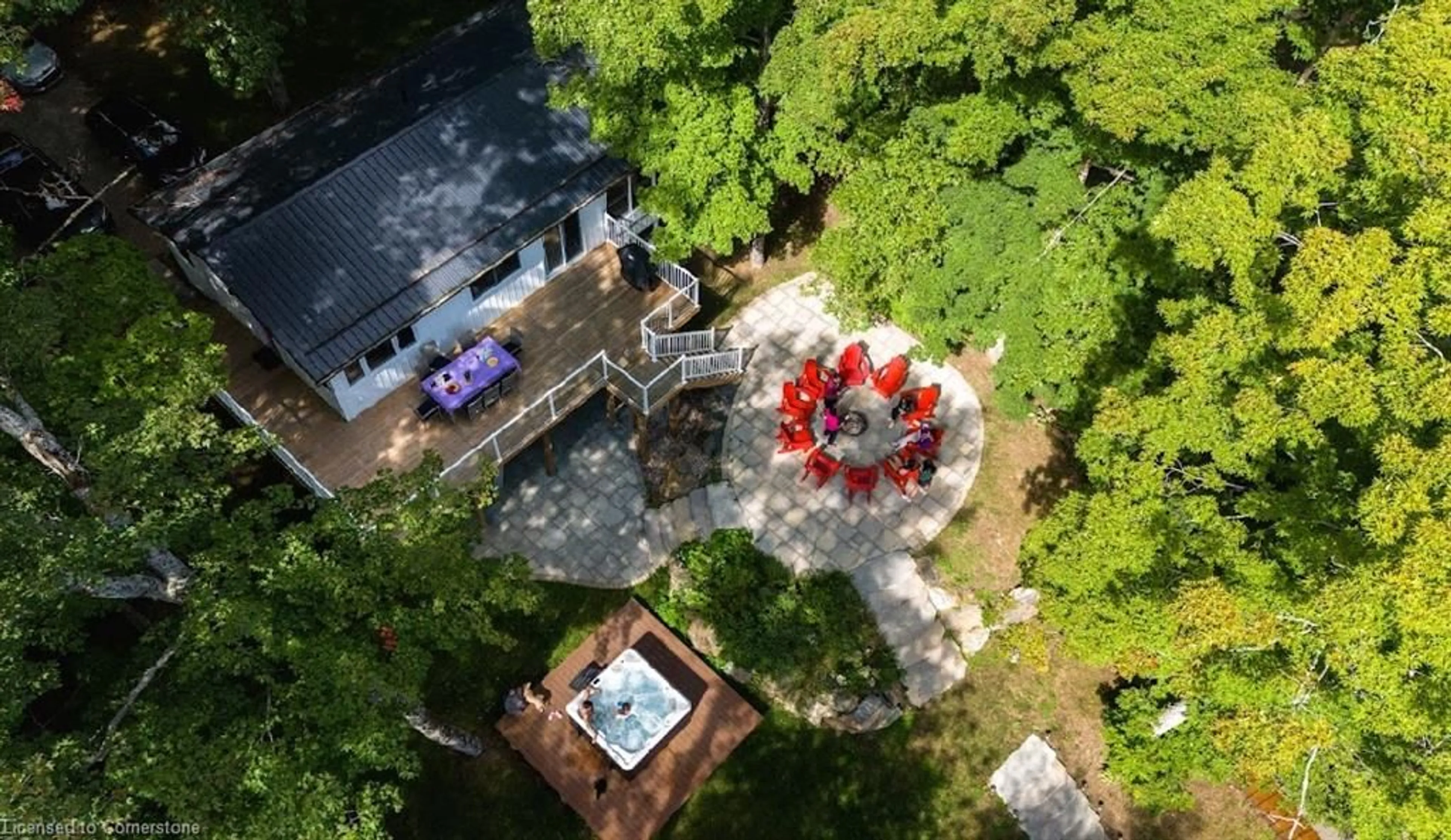 A pic from outside/outdoor area/front of a property/back of a property/a pic from drone, unknown for 648 Jennison Rd, Gilmour Ontario K0L 1W0