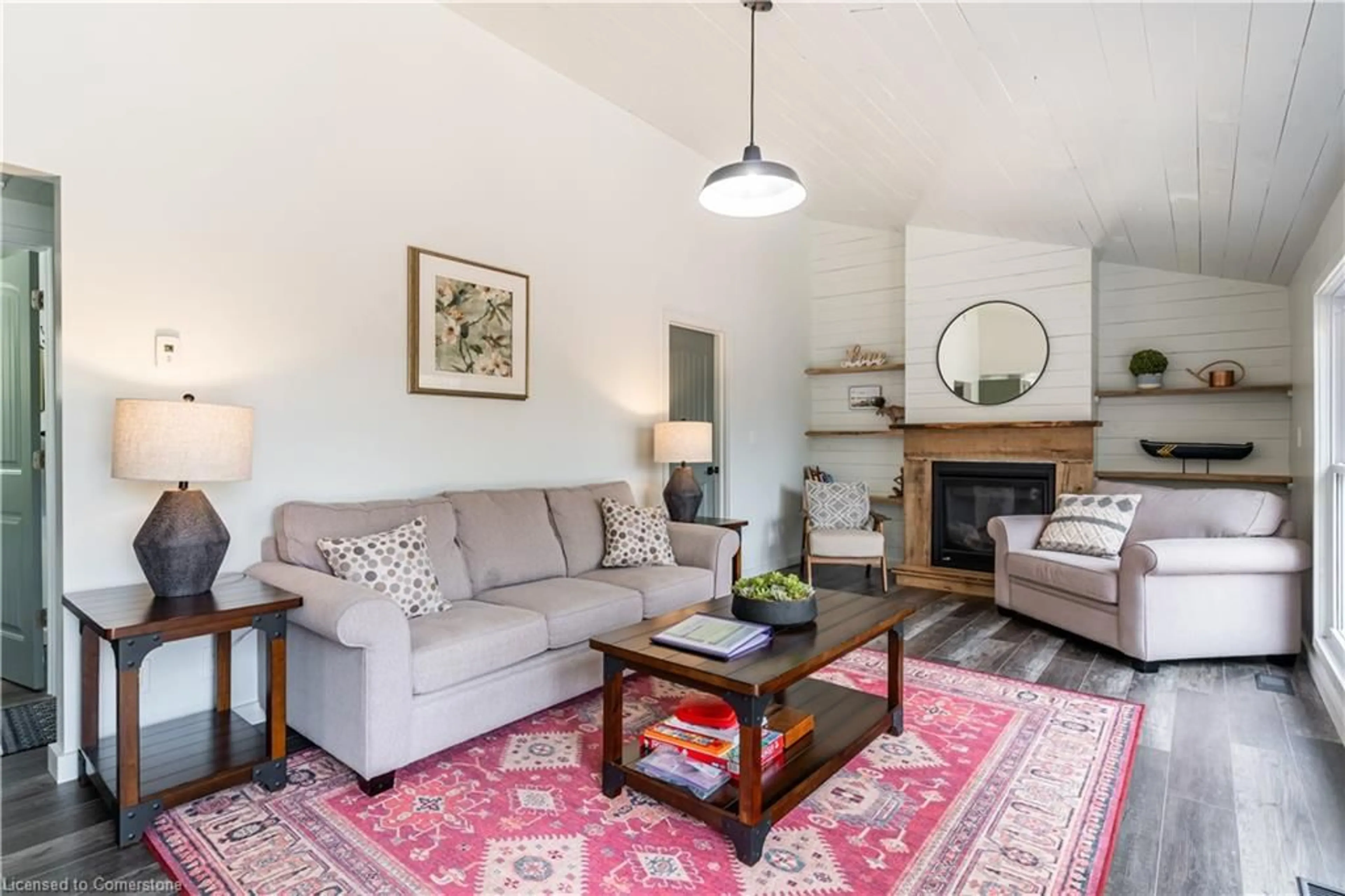 Living room with furniture, unknown for 648 Jennison Rd, Gilmour Ontario K0L 1W0