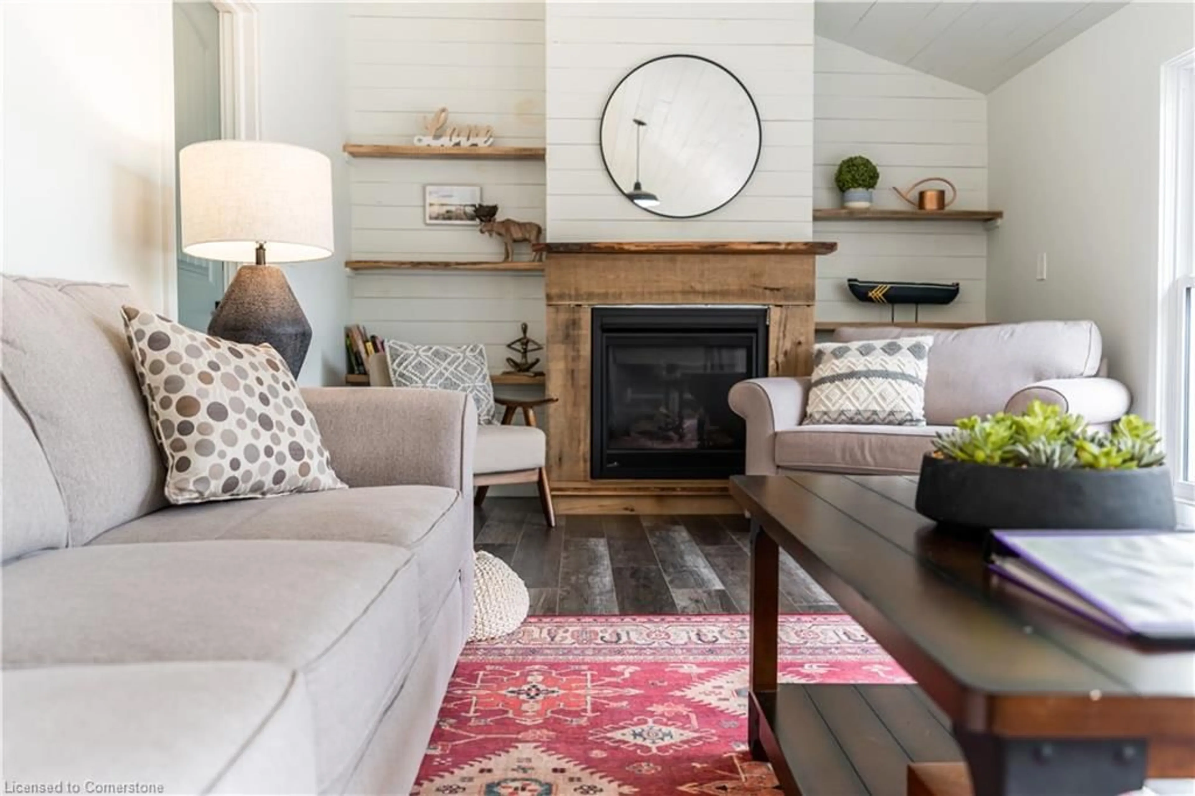 Living room with furniture, unknown for 648 Jennison Rd, Gilmour Ontario K0L 1W0