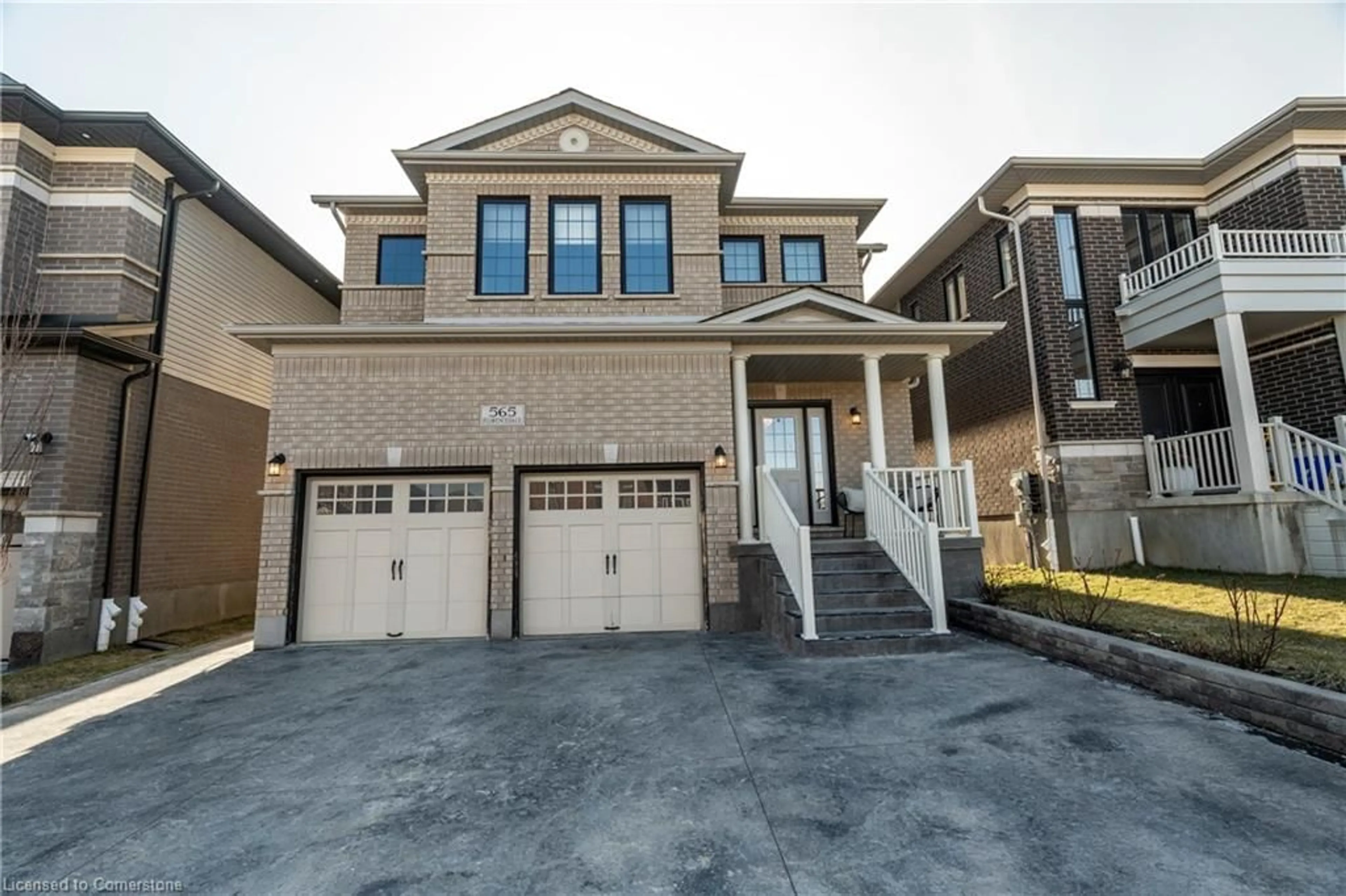 Home with brick exterior material, street for 565 Florencedale Cres, Kitchener Ontario N2R 1T6