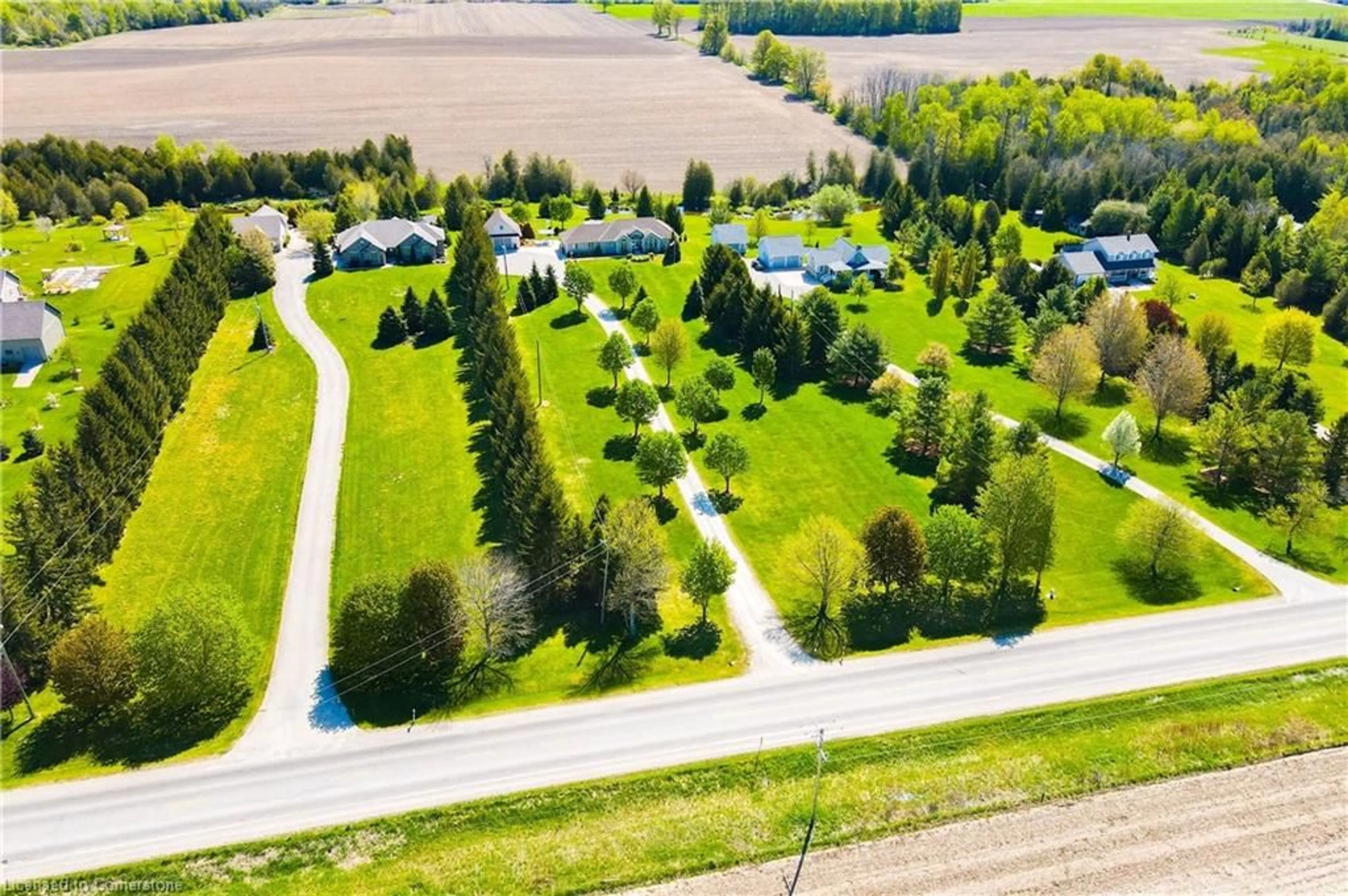 A pic from outside/outdoor area/front of a property/back of a property/a pic from drone, unknown for 411317 Southgate Sideroad 41, Southgate Ontario N0G 2L0