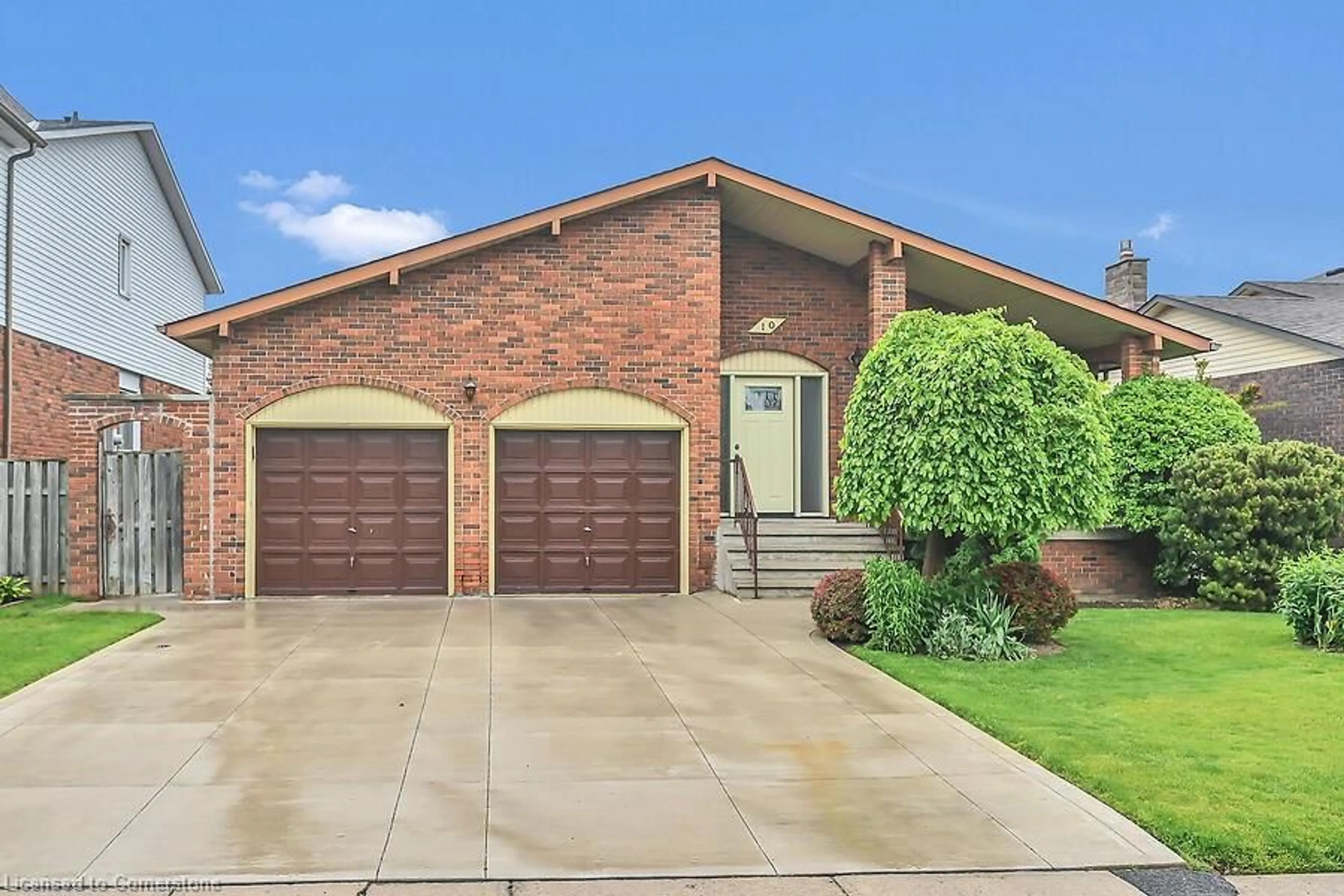 Home with brick exterior material, street for 10 Peacock Pl, Hamilton Ontario L9A 4Z2