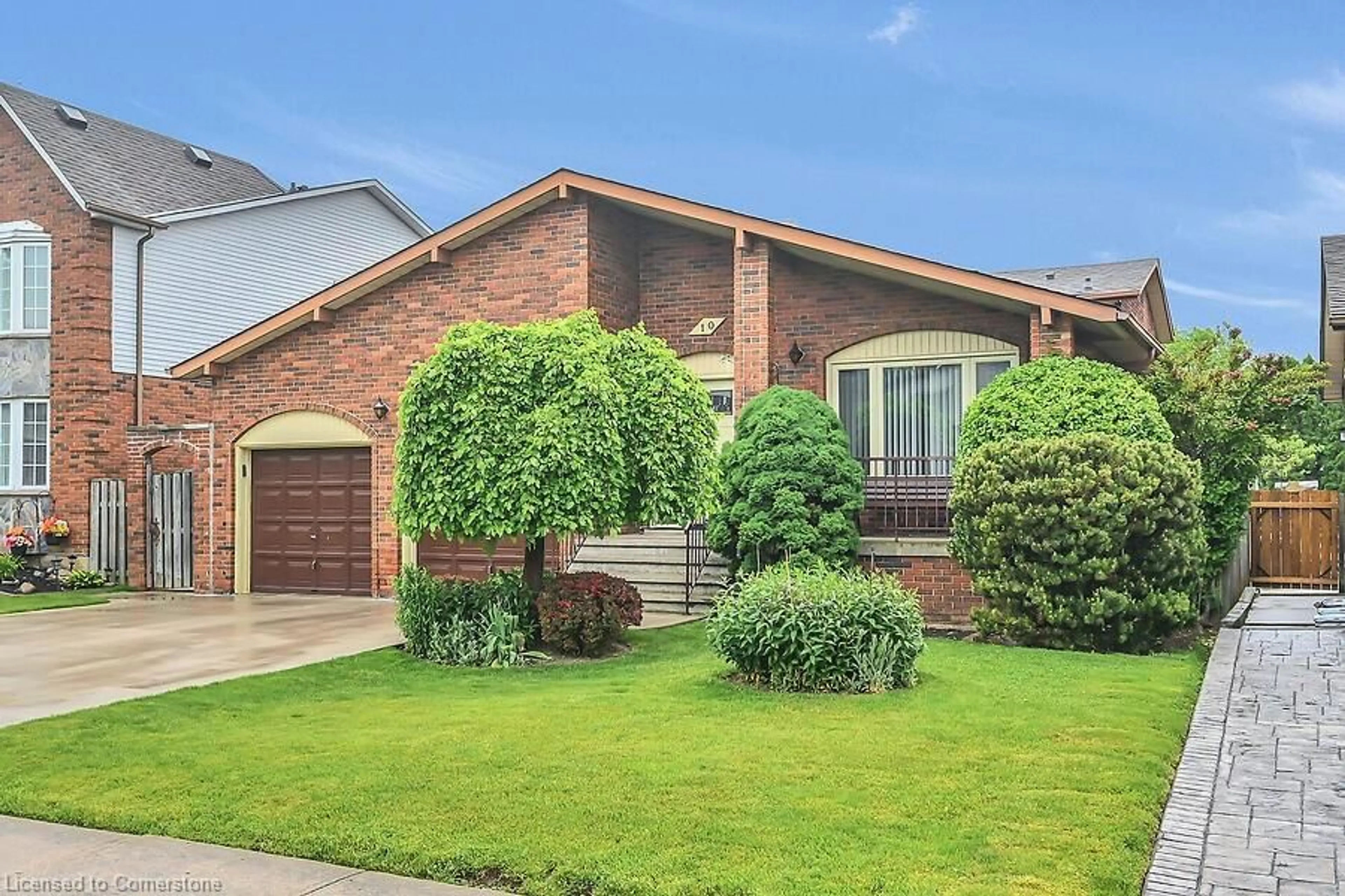 Home with brick exterior material, street for 10 Peacock Pl, Hamilton Ontario L9A 4Z2