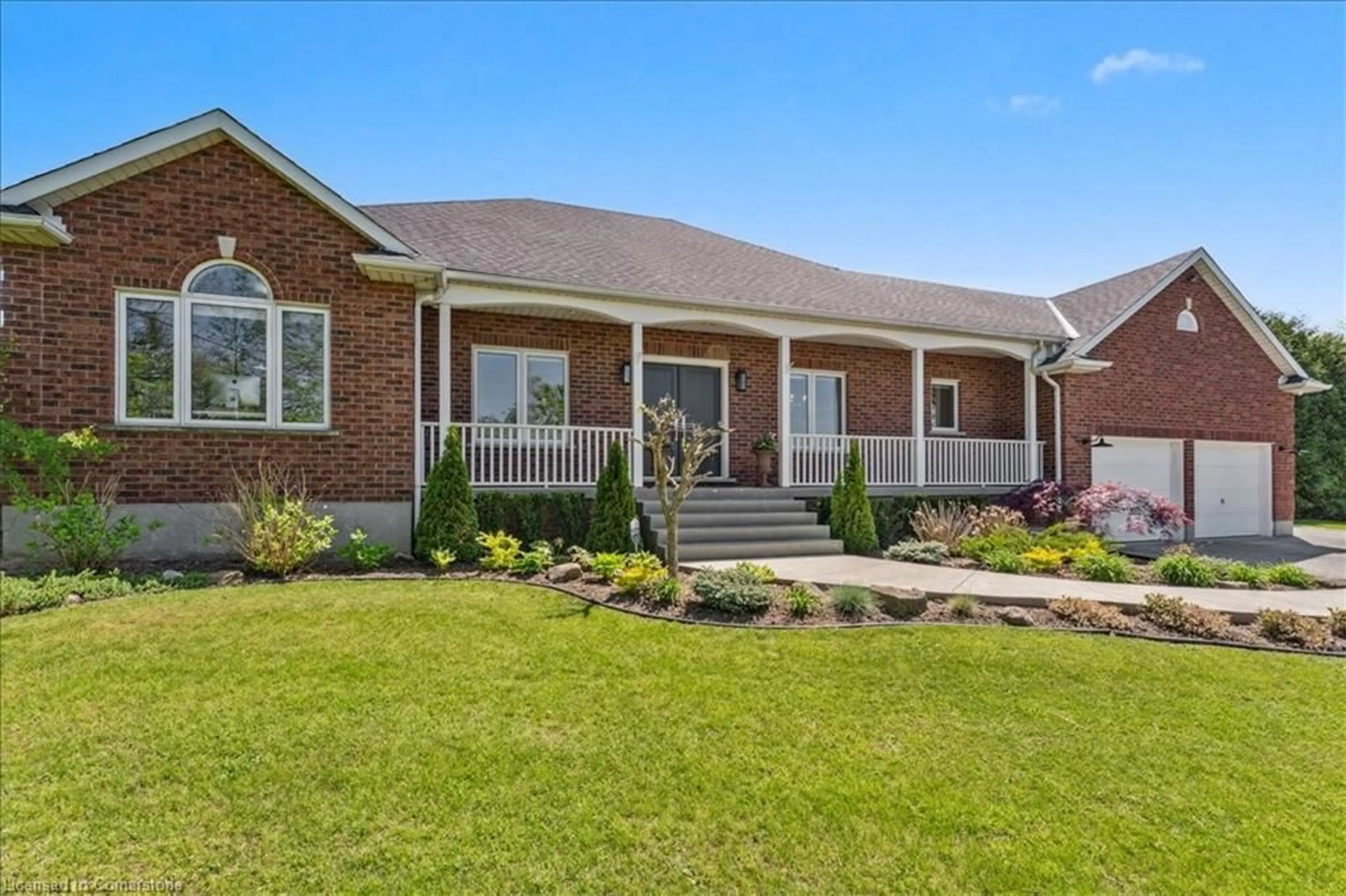 Home with brick exterior material, street for 5252 Greenlane Rd, Lincoln Ontario L3J 1R6