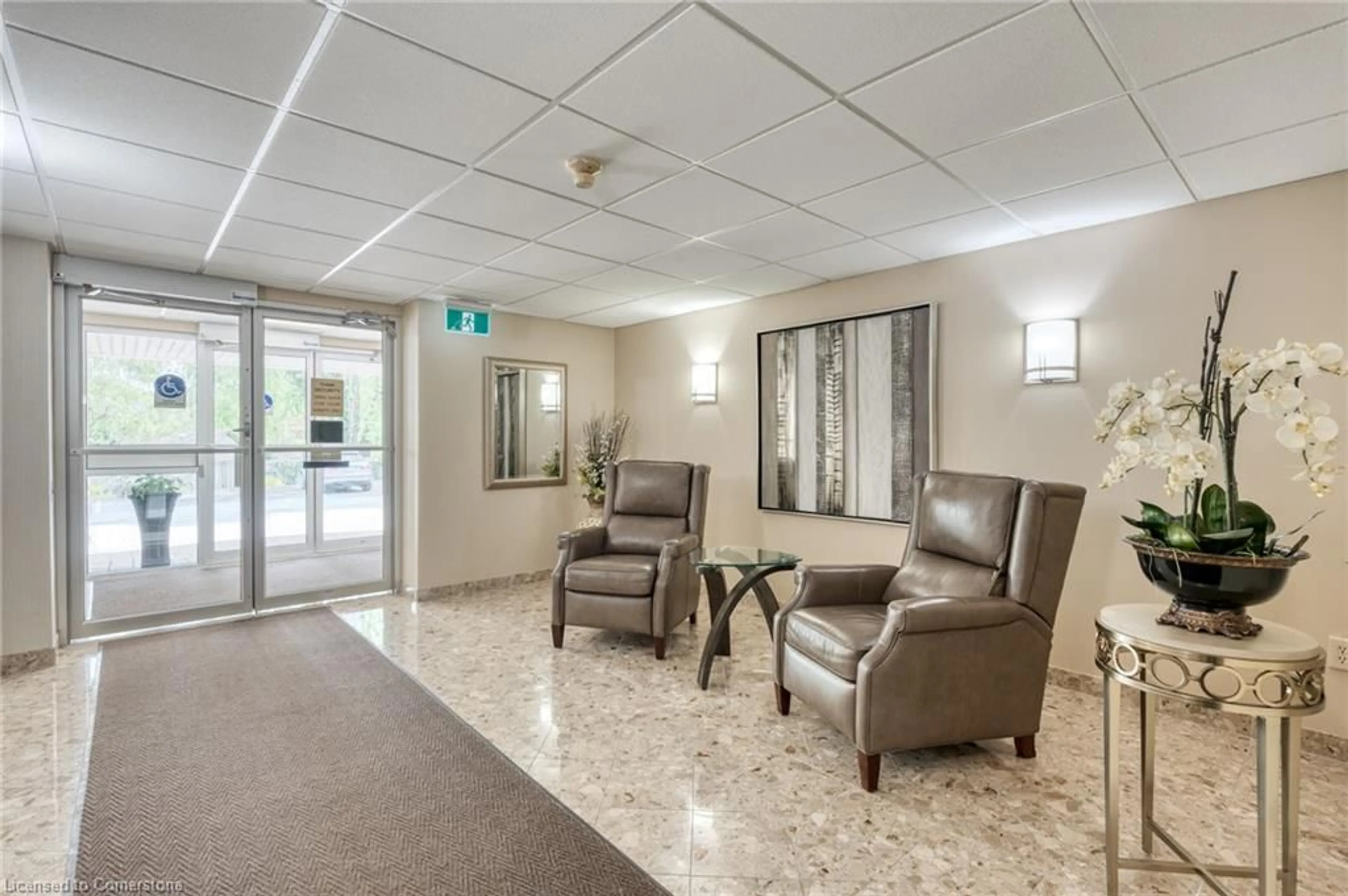 Lobby for 216 Plains Rd #108C, Burlington Ontario L7T 4L1