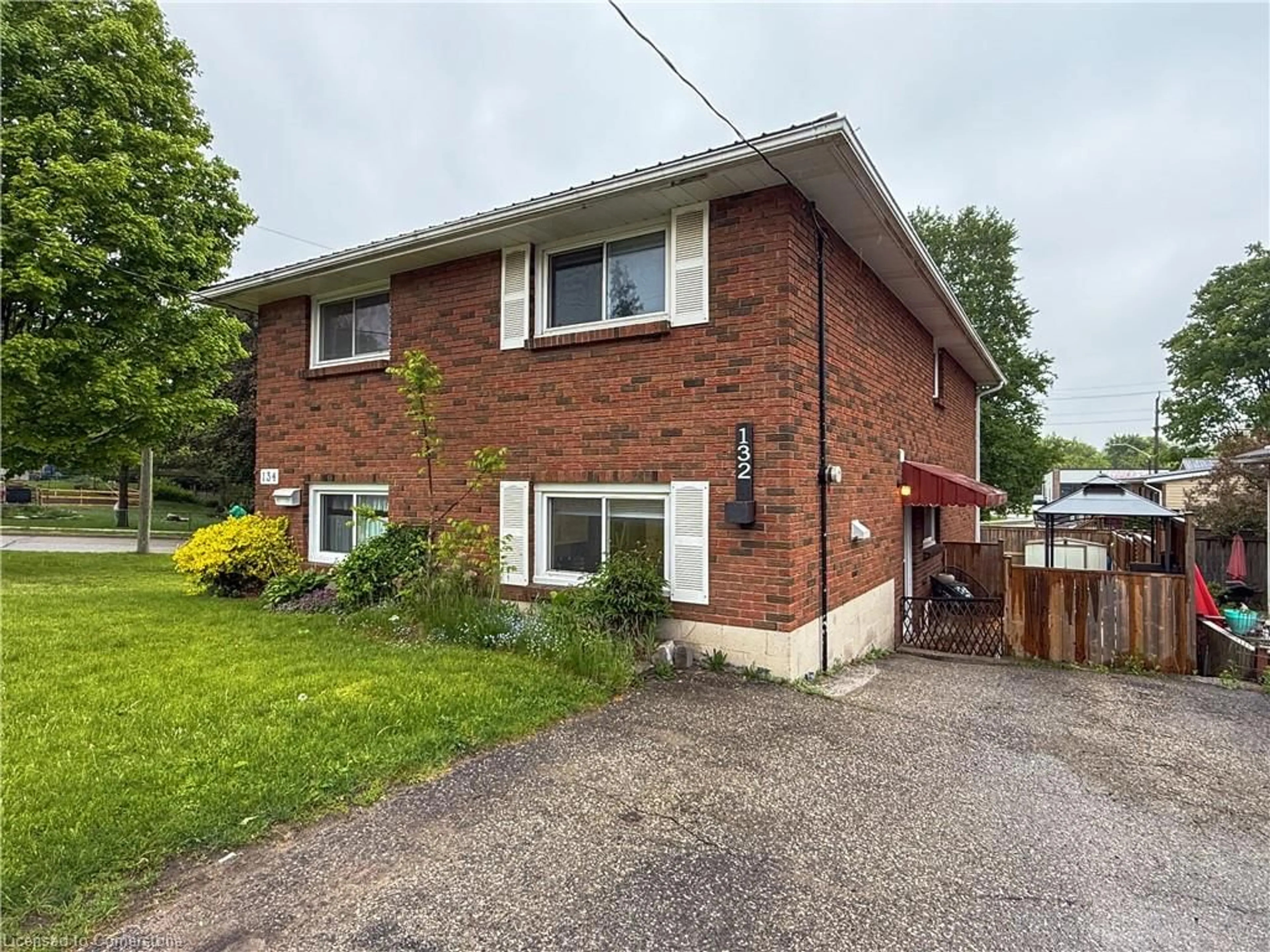 Home with brick exterior material, street for 132 King Hiram St, Ingersoll Ontario N5C 1L6