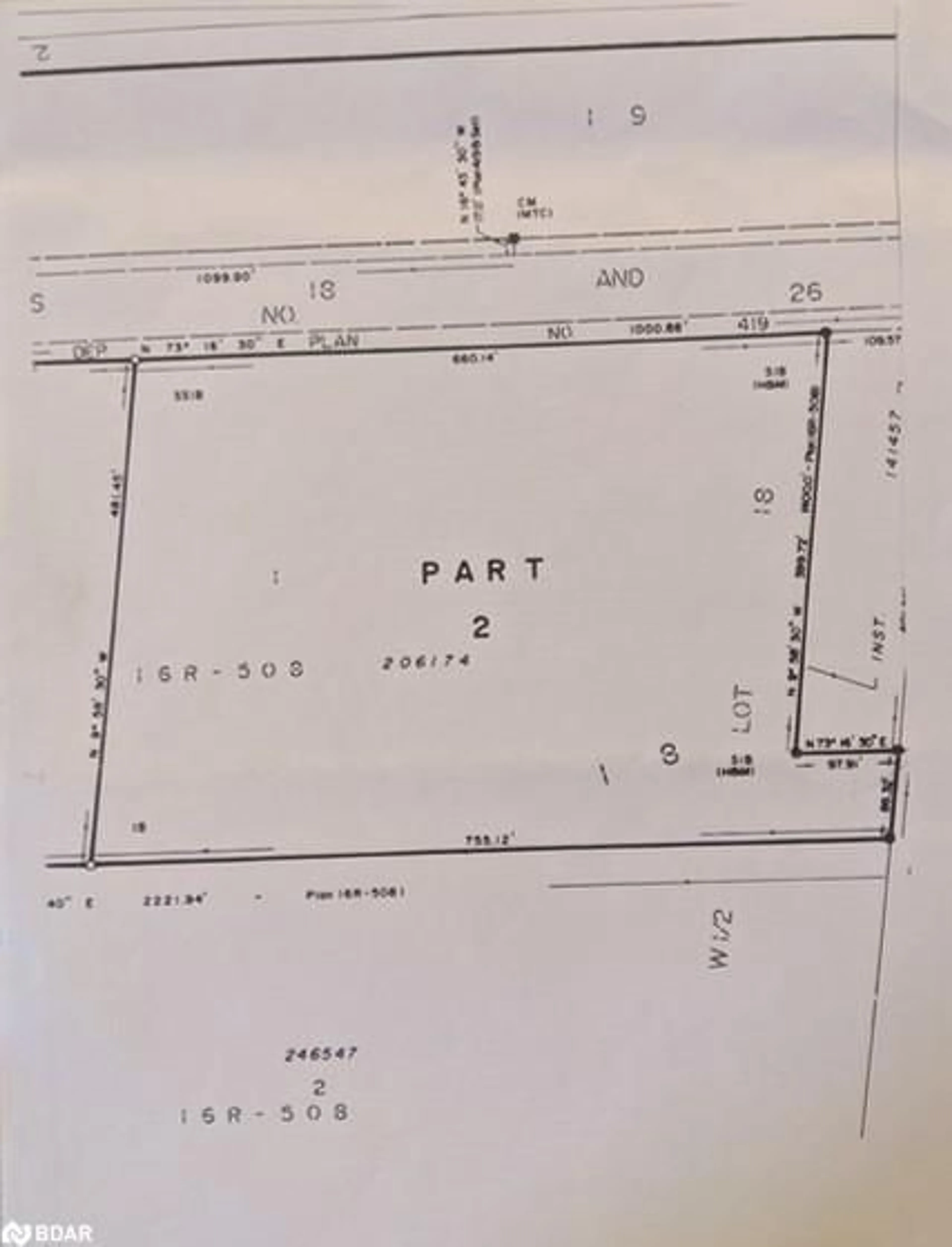 Floor plan for PT LT 18 CON 11 Hwy 26, Meaford Ontario N4L 1W5