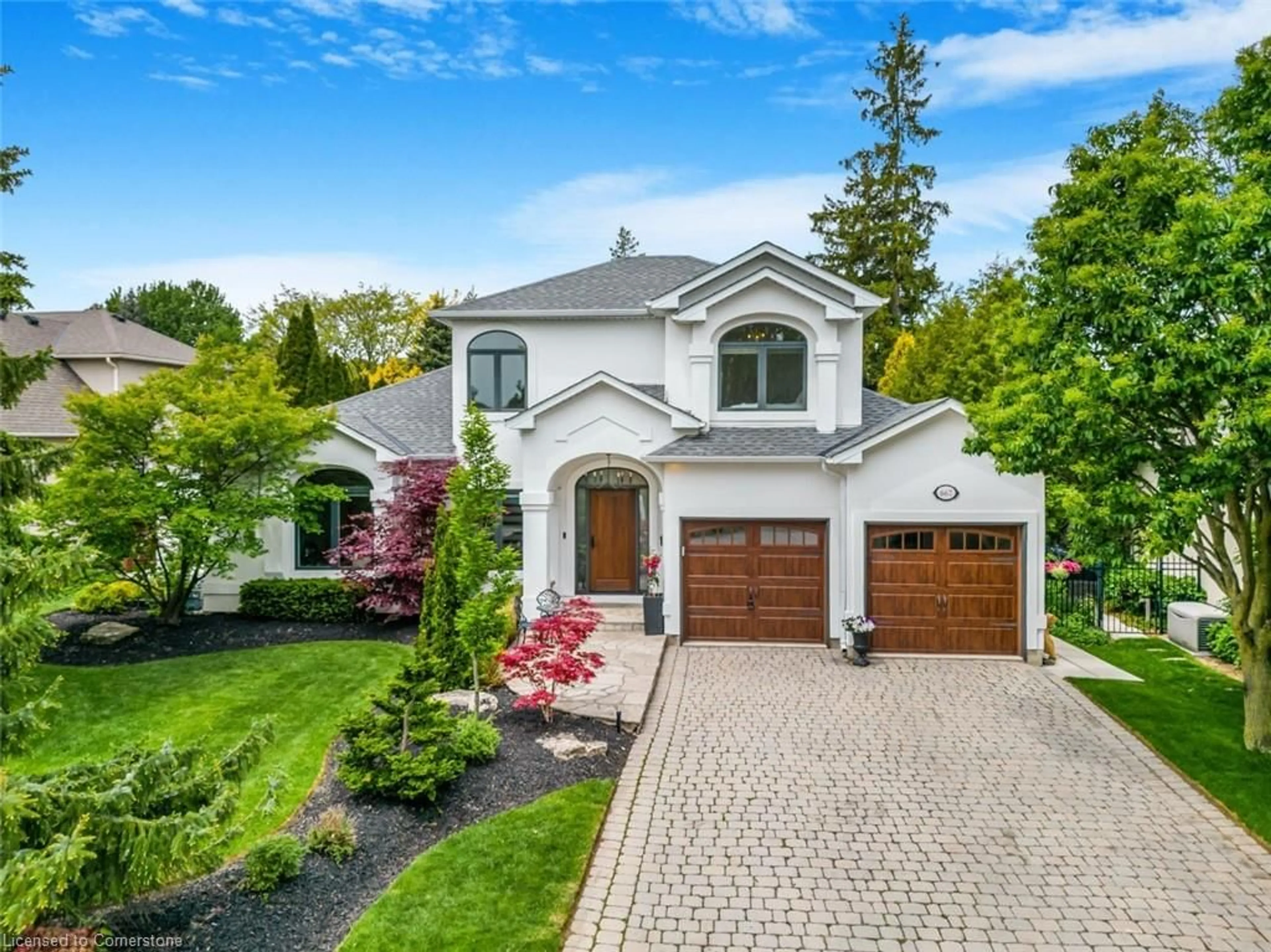 Home with brick exterior material, street for 667 Highvalley Rd, Ancaster Ontario L9G 4B3