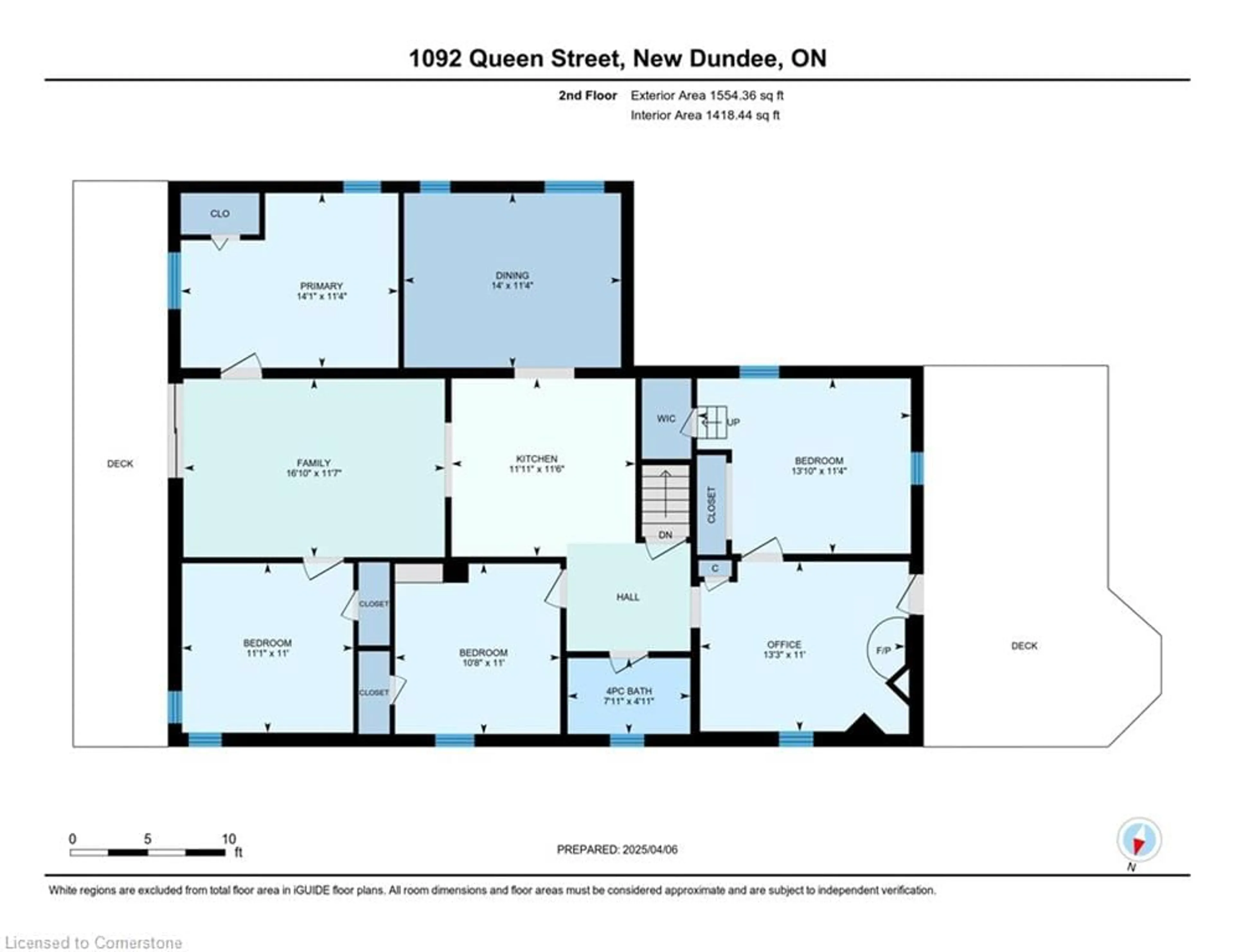 Floor plan for 1092 Queen St, New Dundee Ontario N0B 2E0