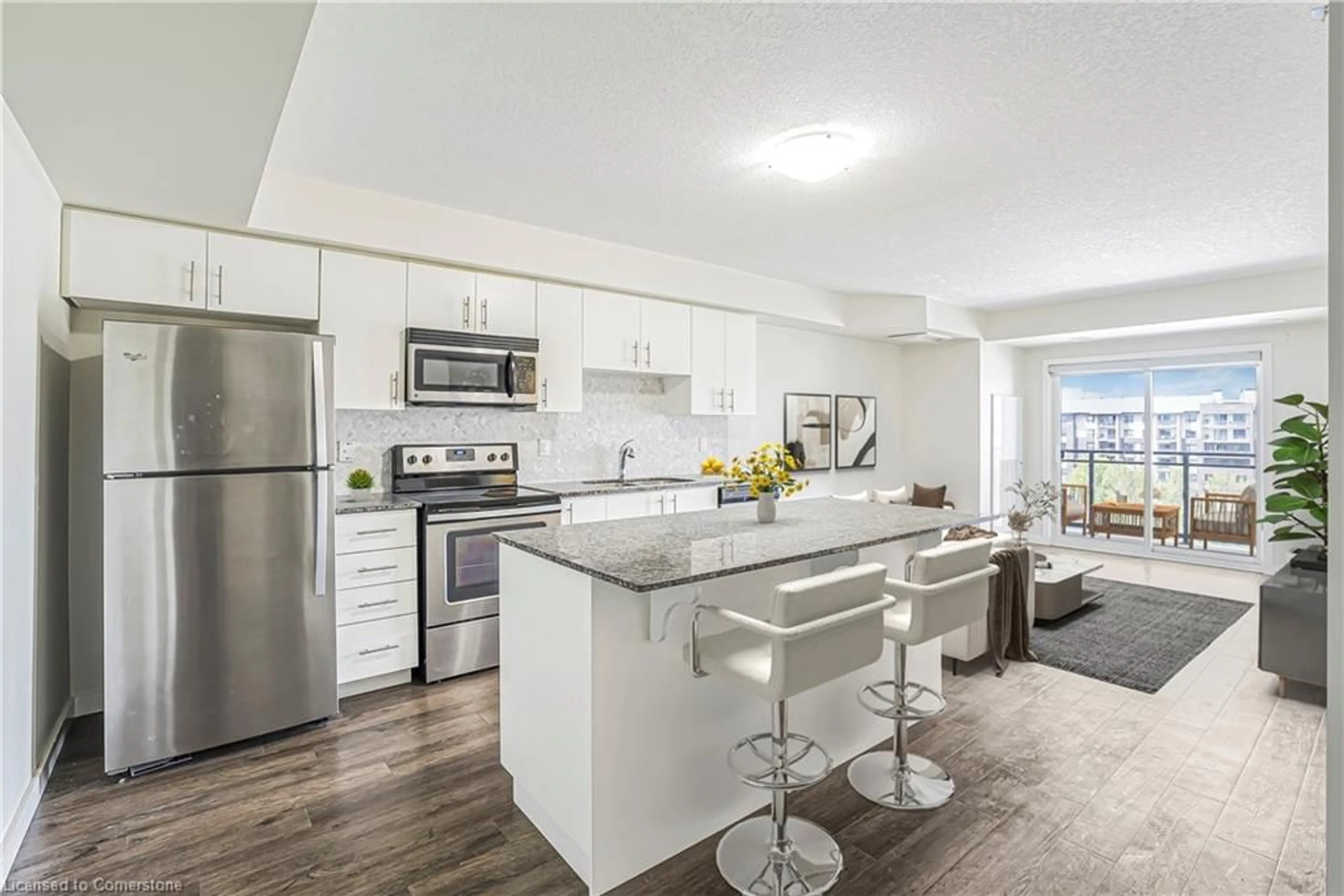 Open concept kitchen, unknown for 25 Kay Cres #403, Guelph Ontario N1L 0P2