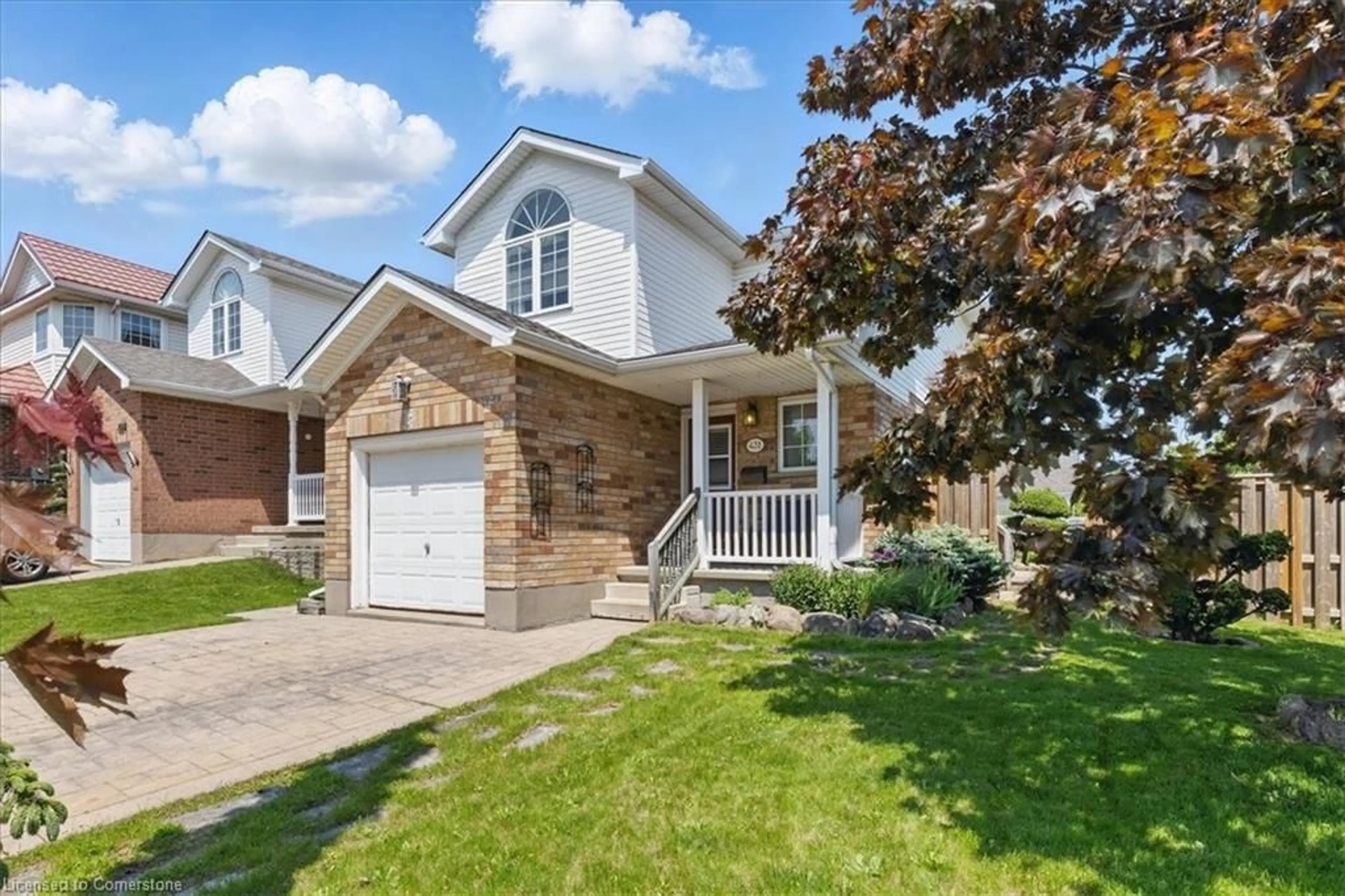 Home with brick exterior material, street for 431 Wake Robin Cres, Kitchener Ontario N2E 3L5