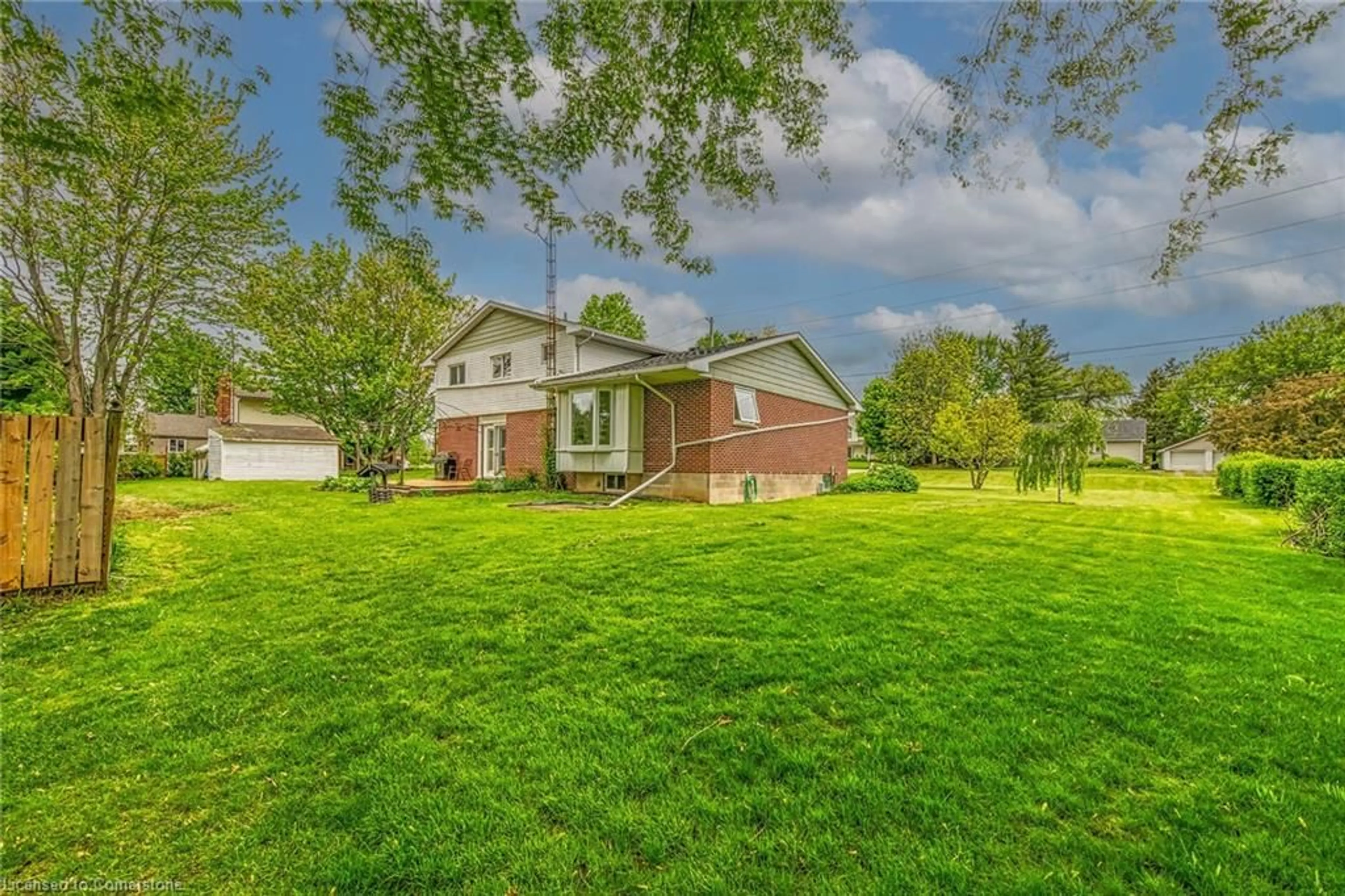 A pic from outside/outdoor area/front of a property/back of a property/a pic from drone, street for 42 Nelles St, York Ontario N0A 1R0