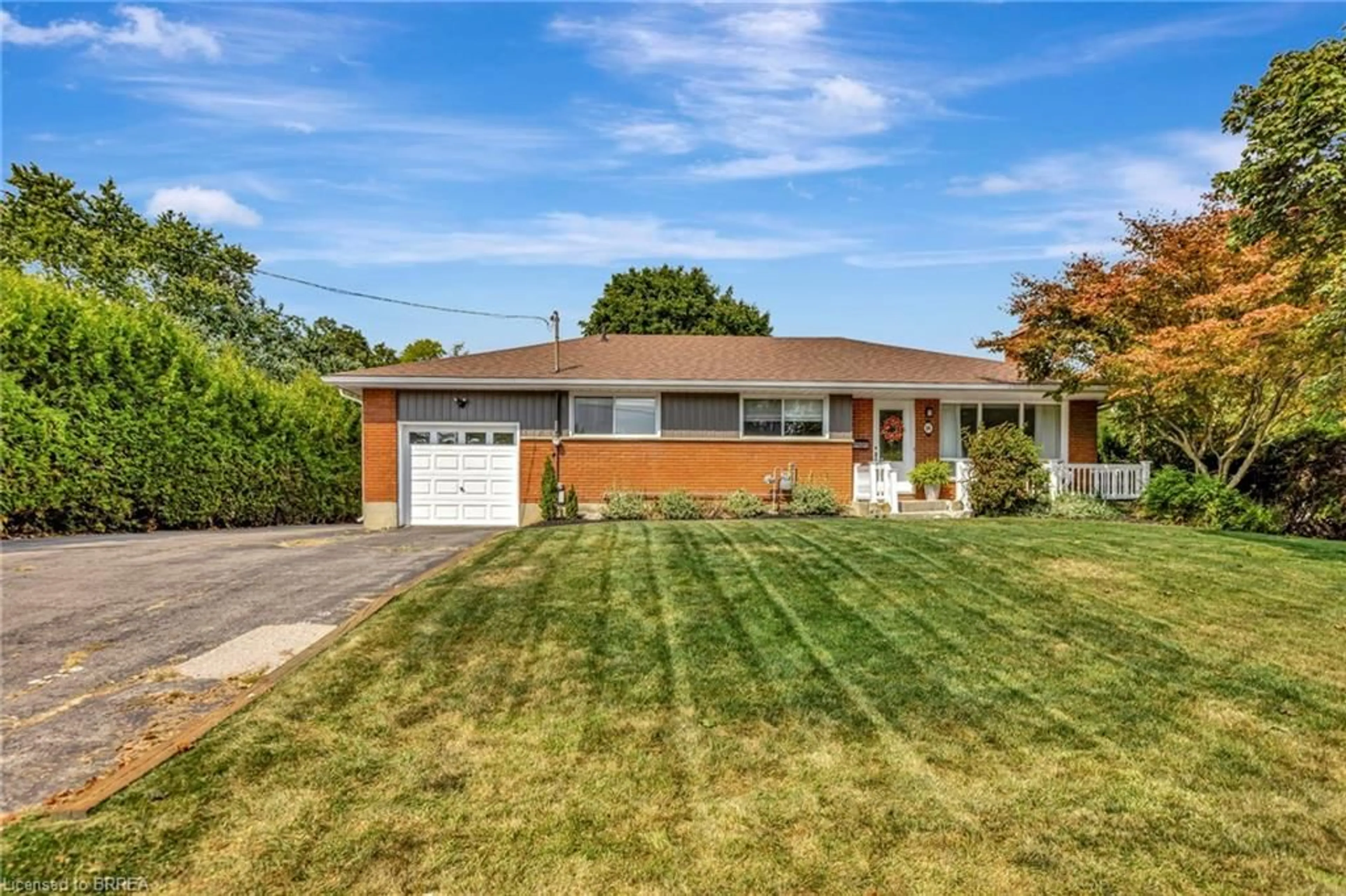 Home with brick exterior material, street for 54 Paris Links Rd, Paris Ontario N3L 1R3