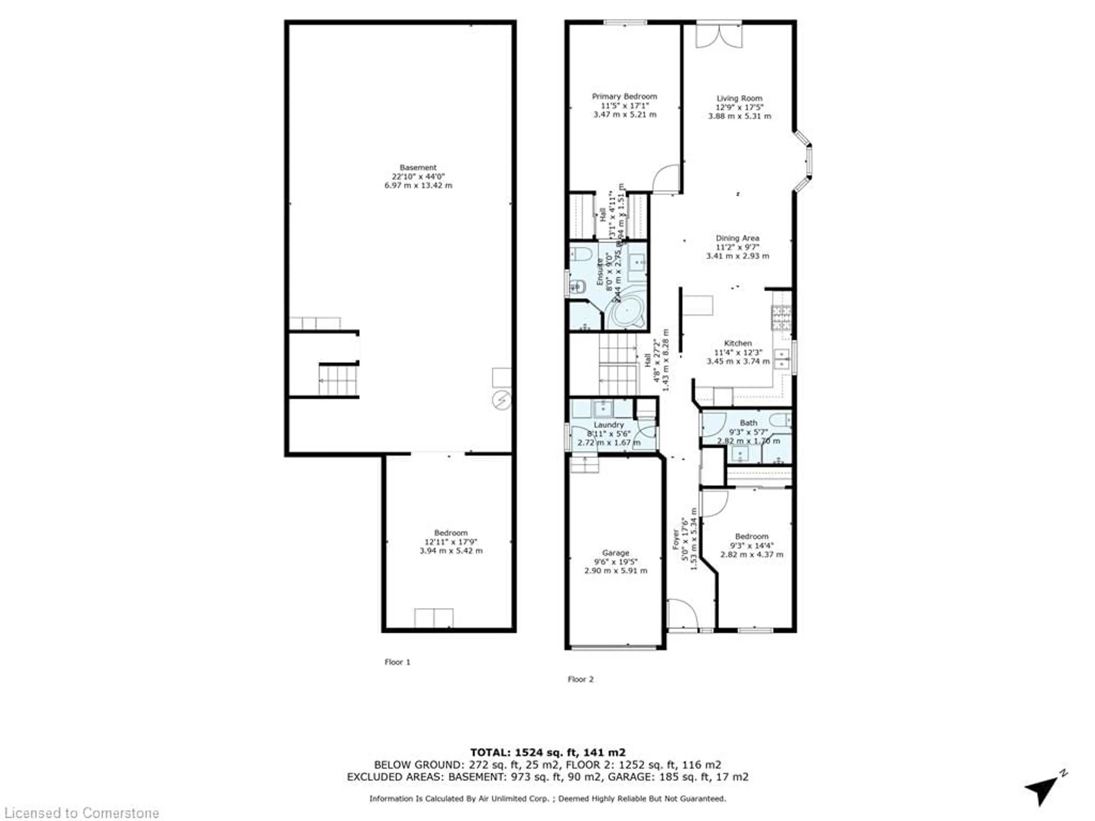 Floor plan for 4111 Continental Dr, Burlington Ontario L7M 4L1