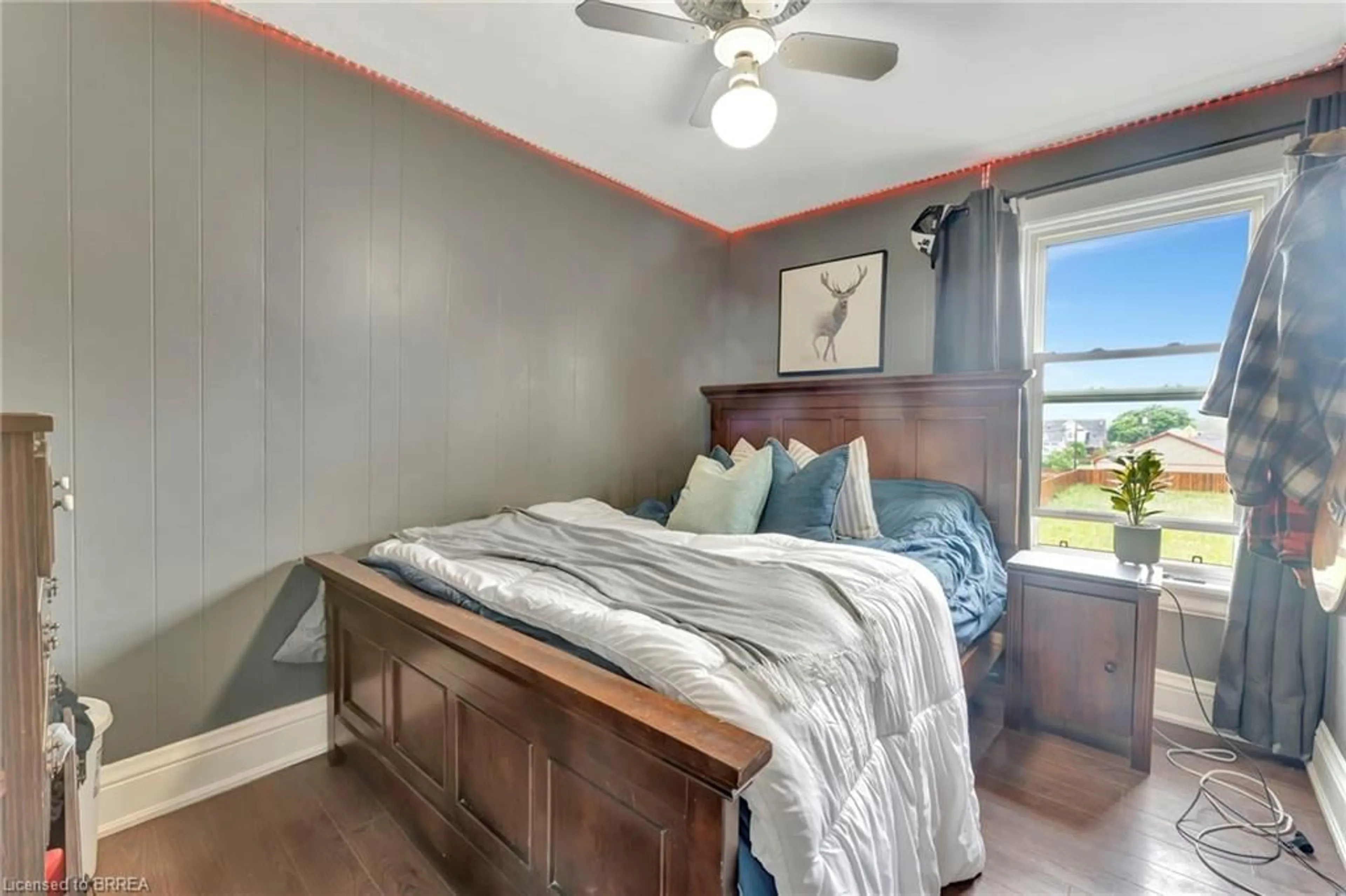 Bedroom with bed, unknown for 16 John St, Hagersville Ontario N0A 1H0