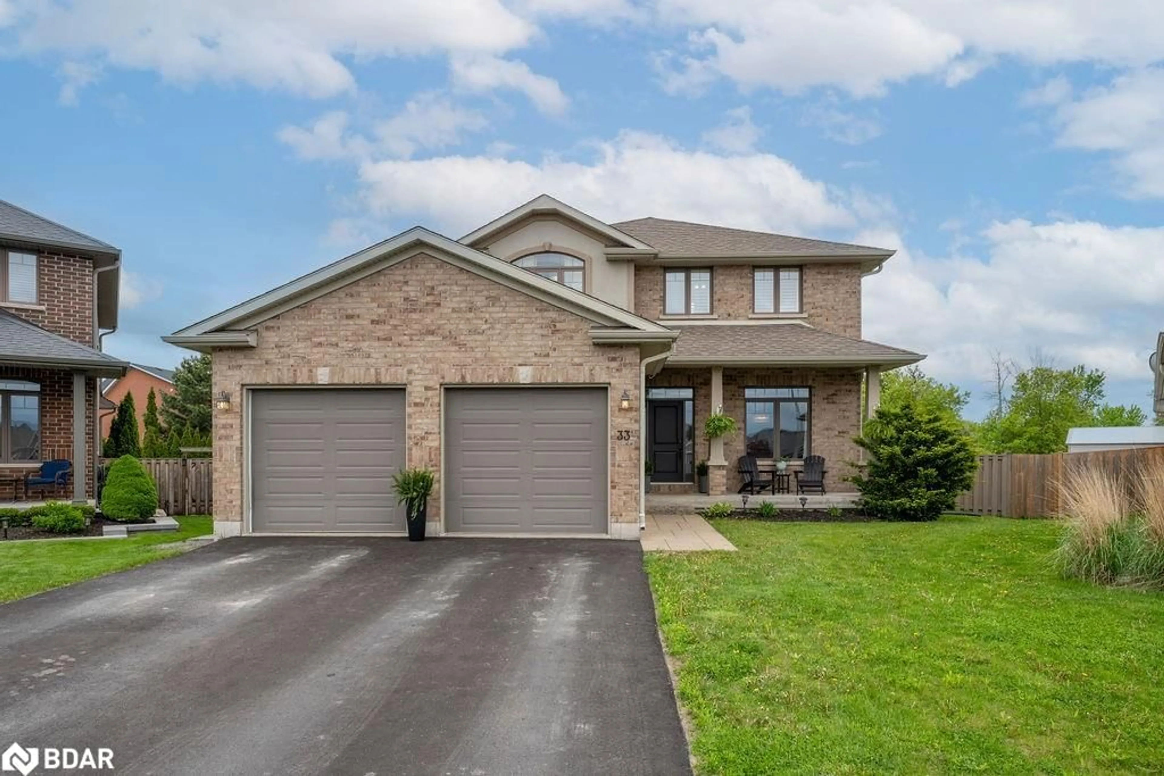 Home with brick exterior material, street for 33 Butternut Crt, Belleville Ontario K8P 0C5