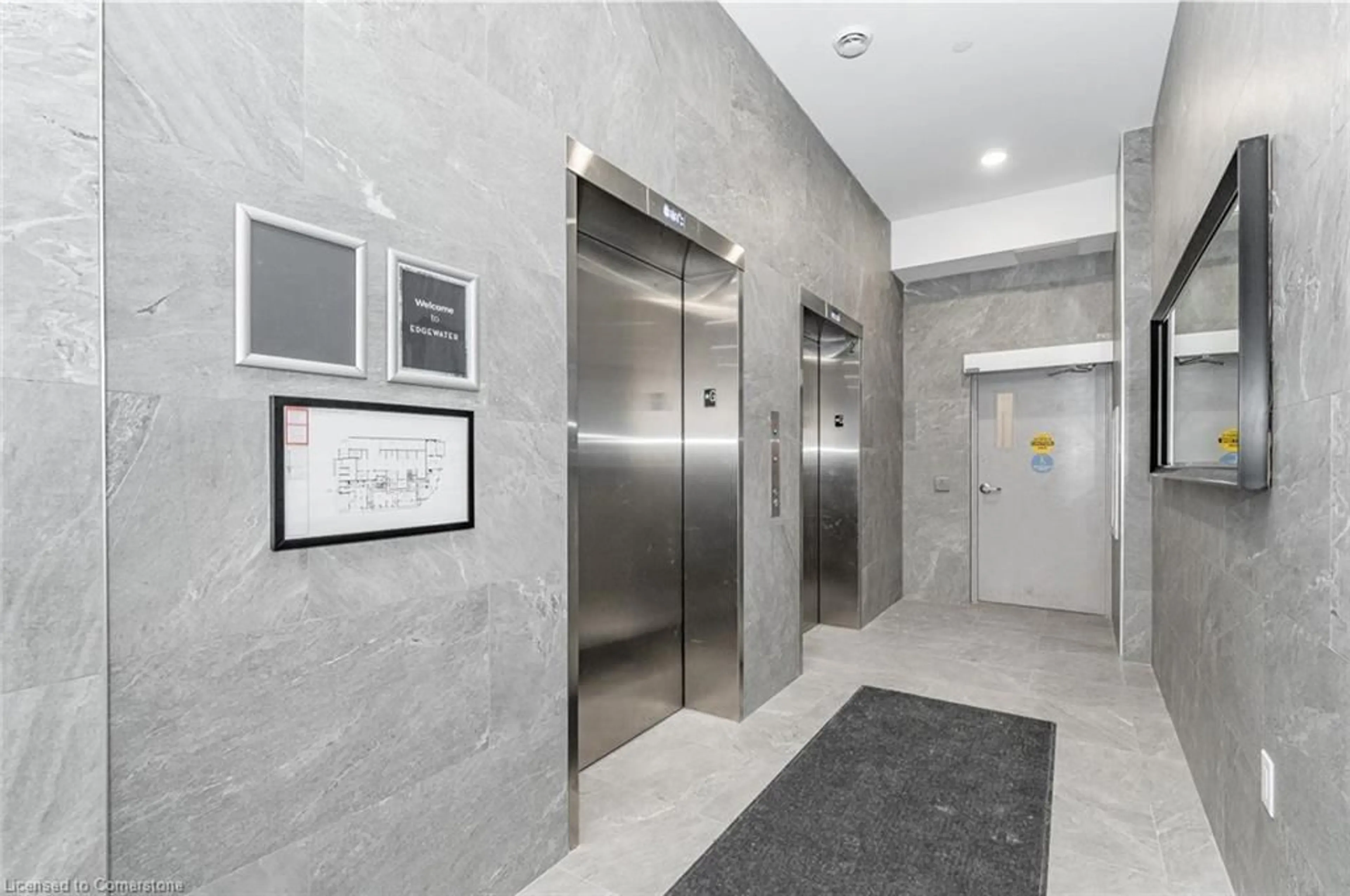 Indoor foyer for 71 Wyndham St #101, Guelph Ontario N1E 5R3