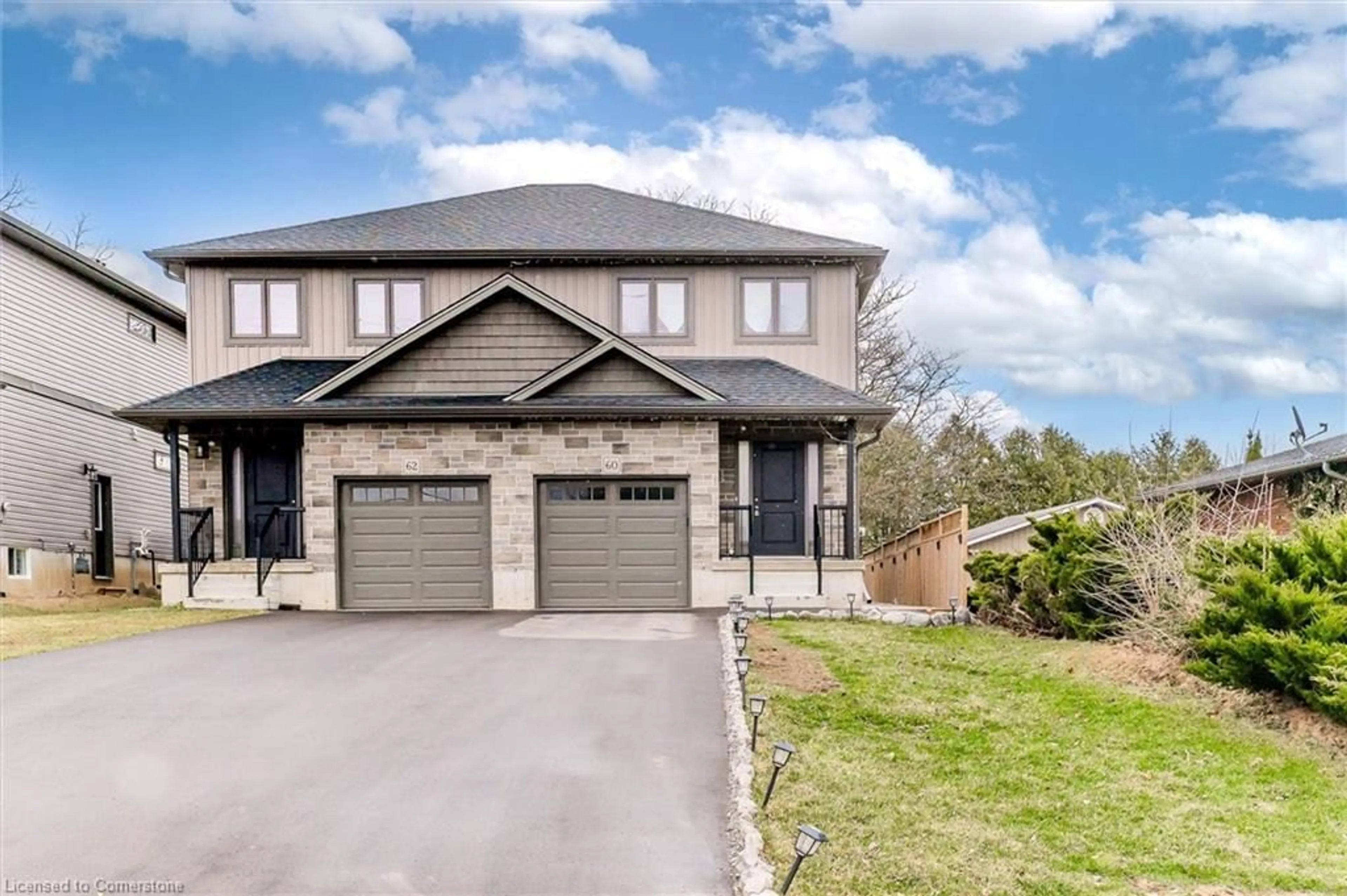 Home with brick exterior material, street for 60 Clarke St, Woodstock Ontario N4S 7M5
