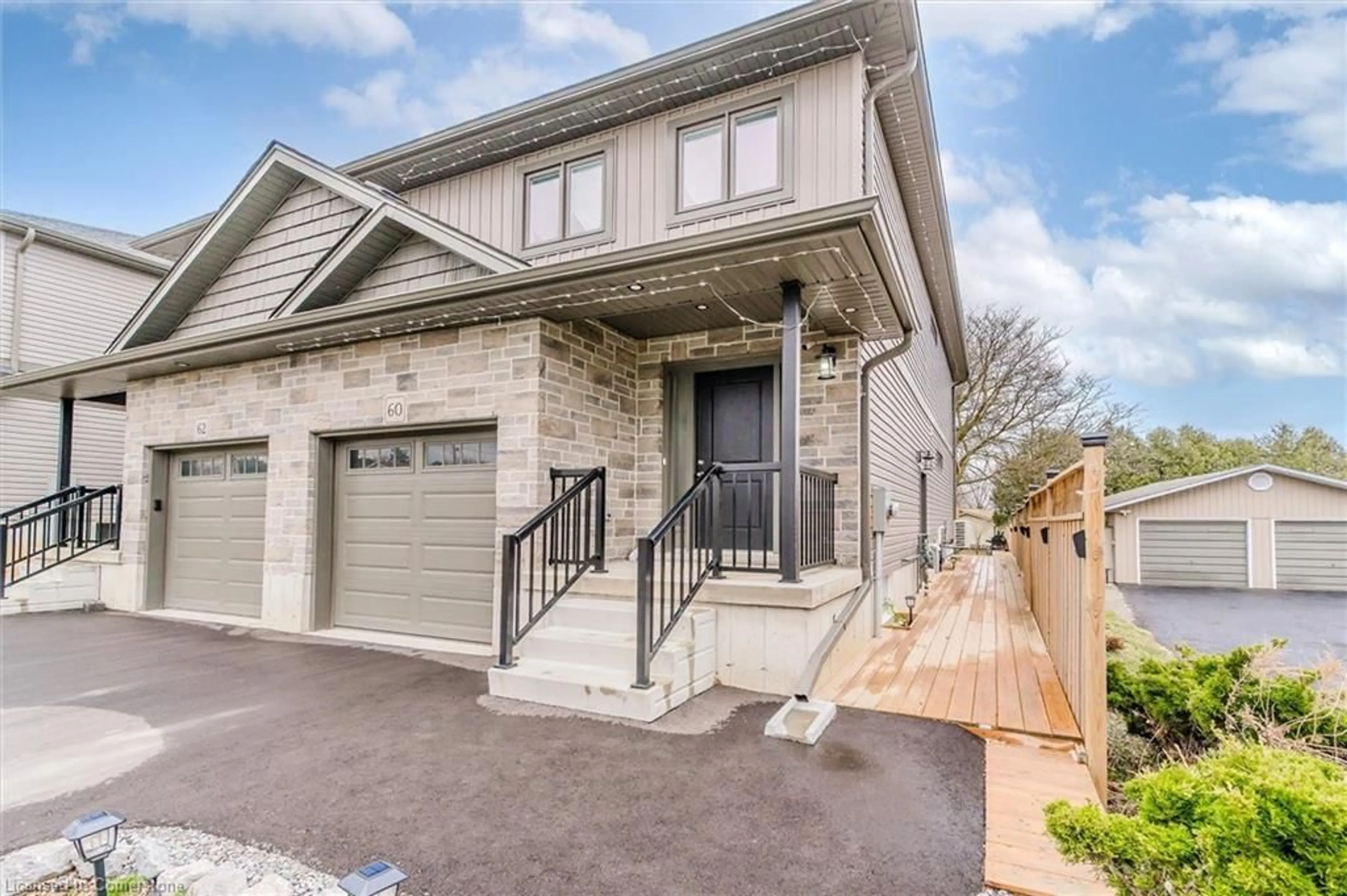 Home with brick exterior material, street for 60 Clarke St, Woodstock Ontario N4S 7M5