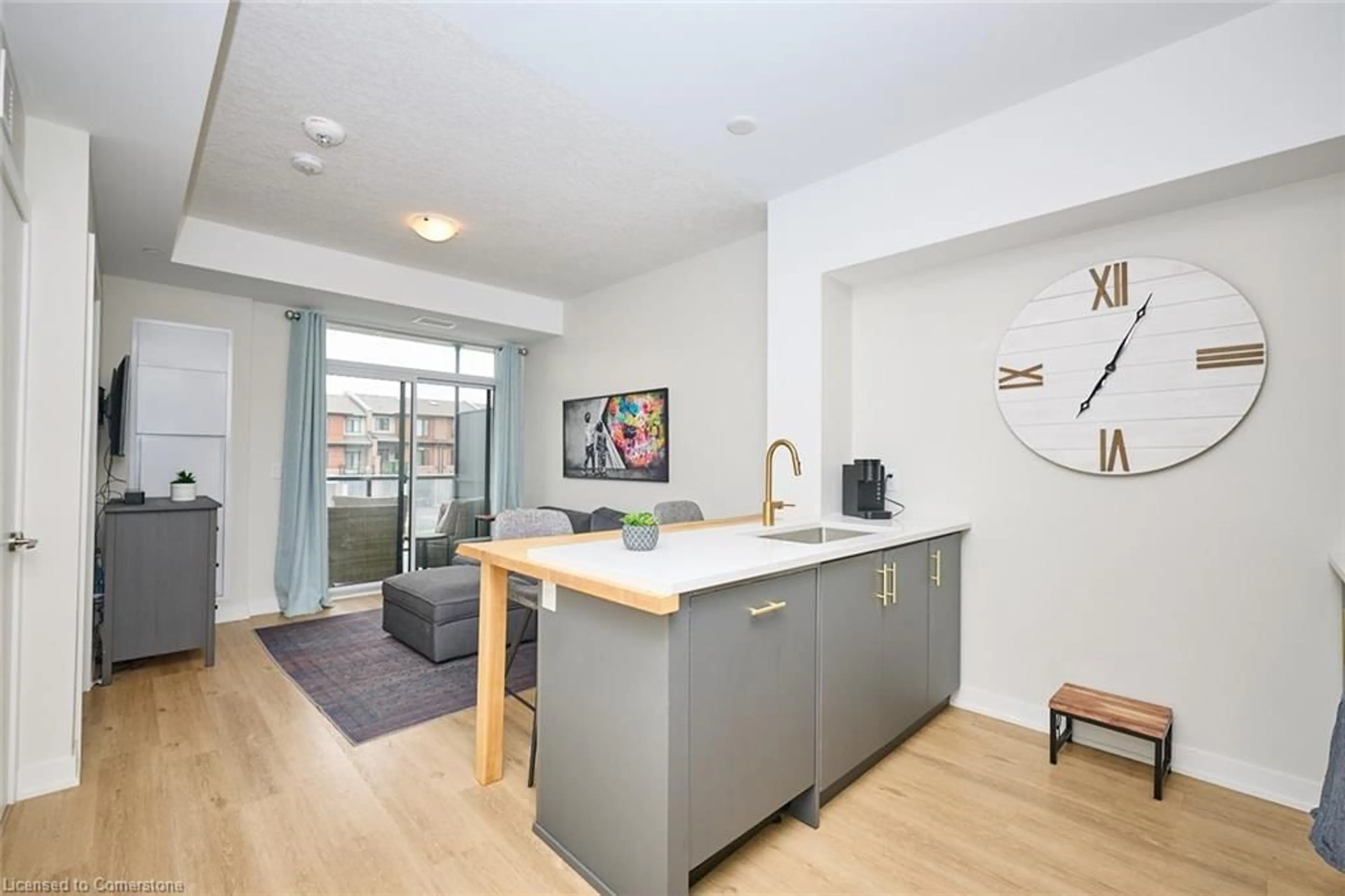 Open concept kitchen, unknown for 600 North Service Rd #204, Stoney Creek Ontario L8E 0L2