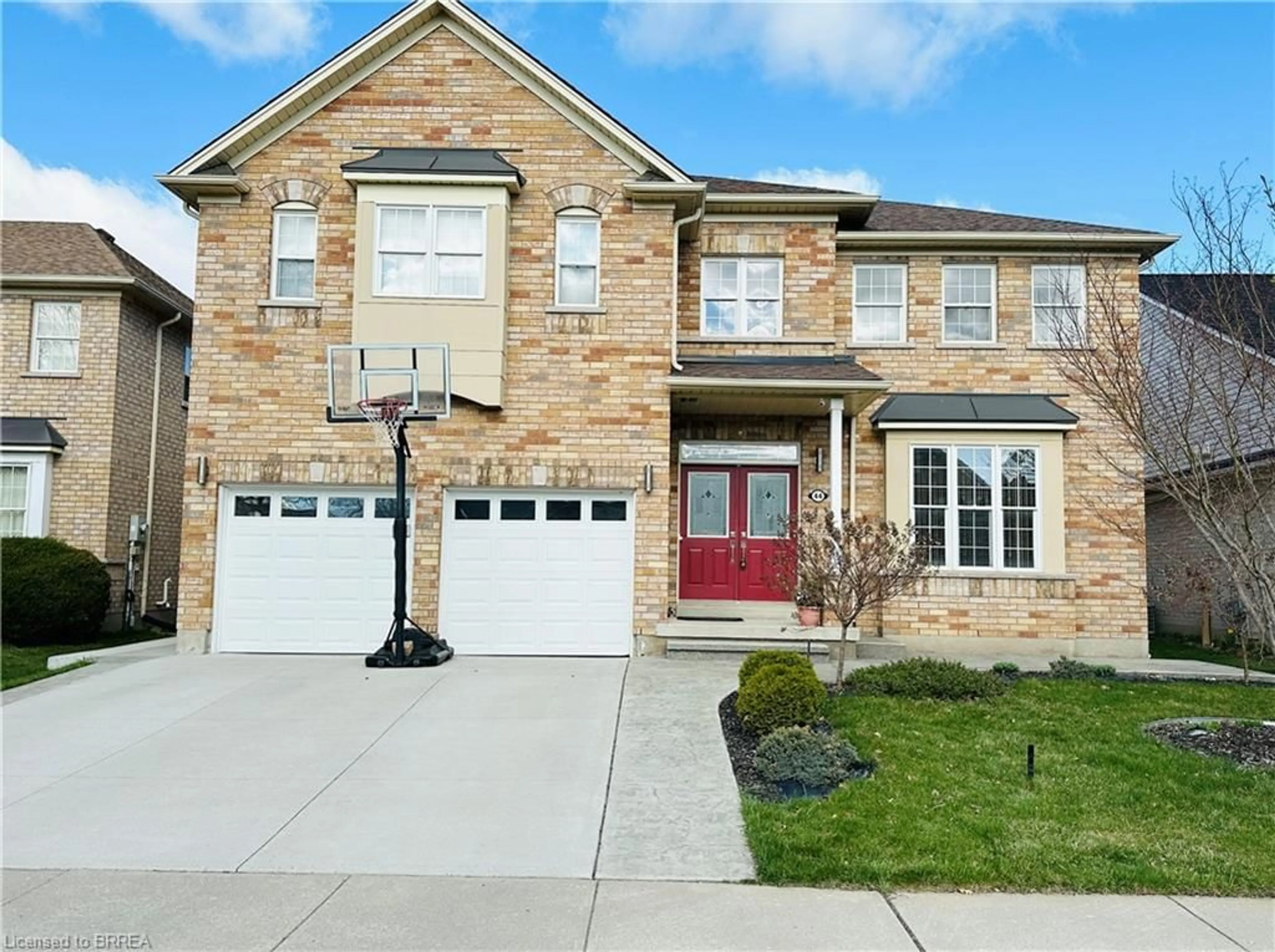 Home with brick exterior material, street for 44 Webb Ave, Brantford Ontario N3T 6S6