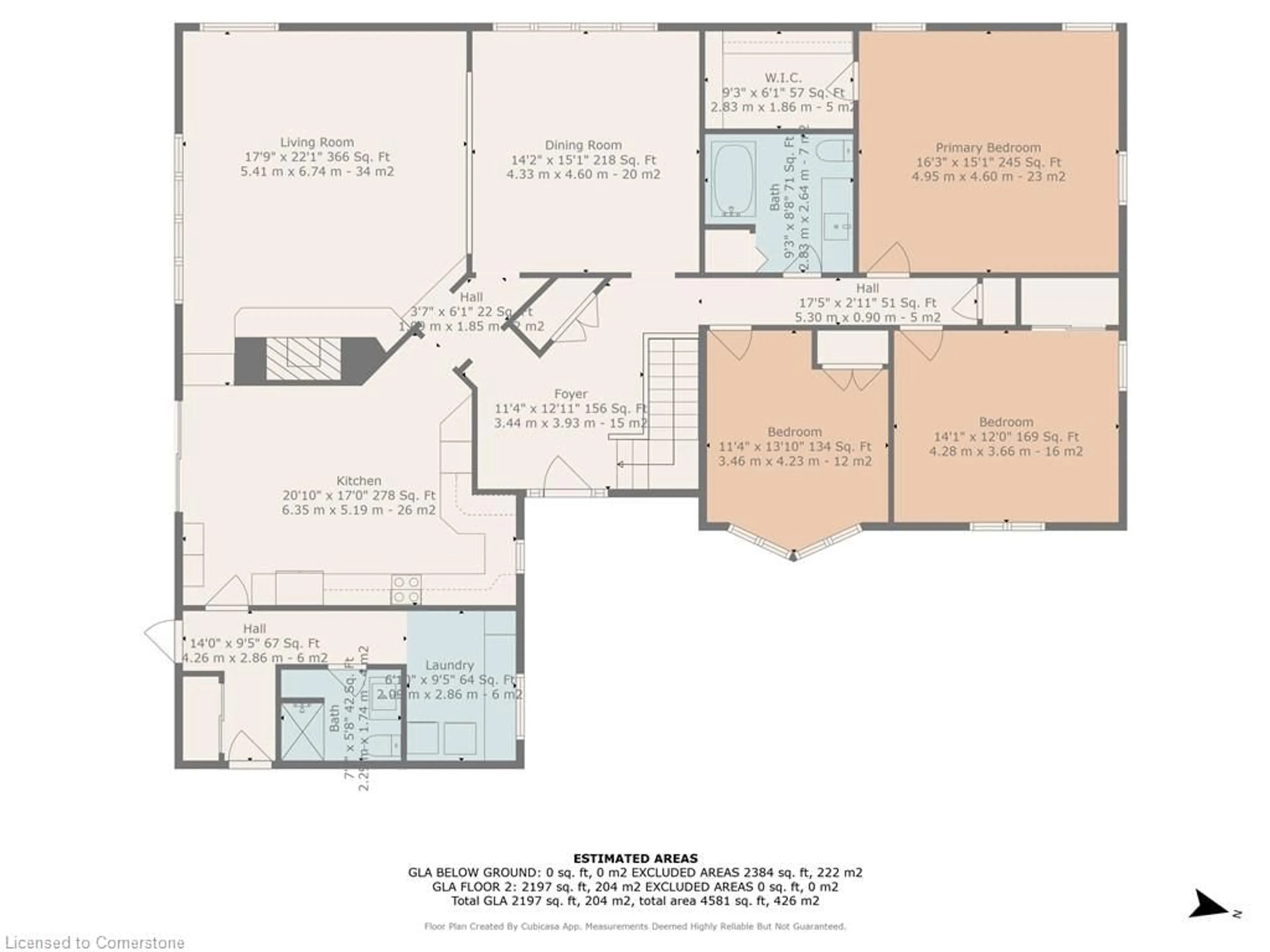 Floor plan for 504 6th Conc Rd, Walsingham Ontario N0E 1X0