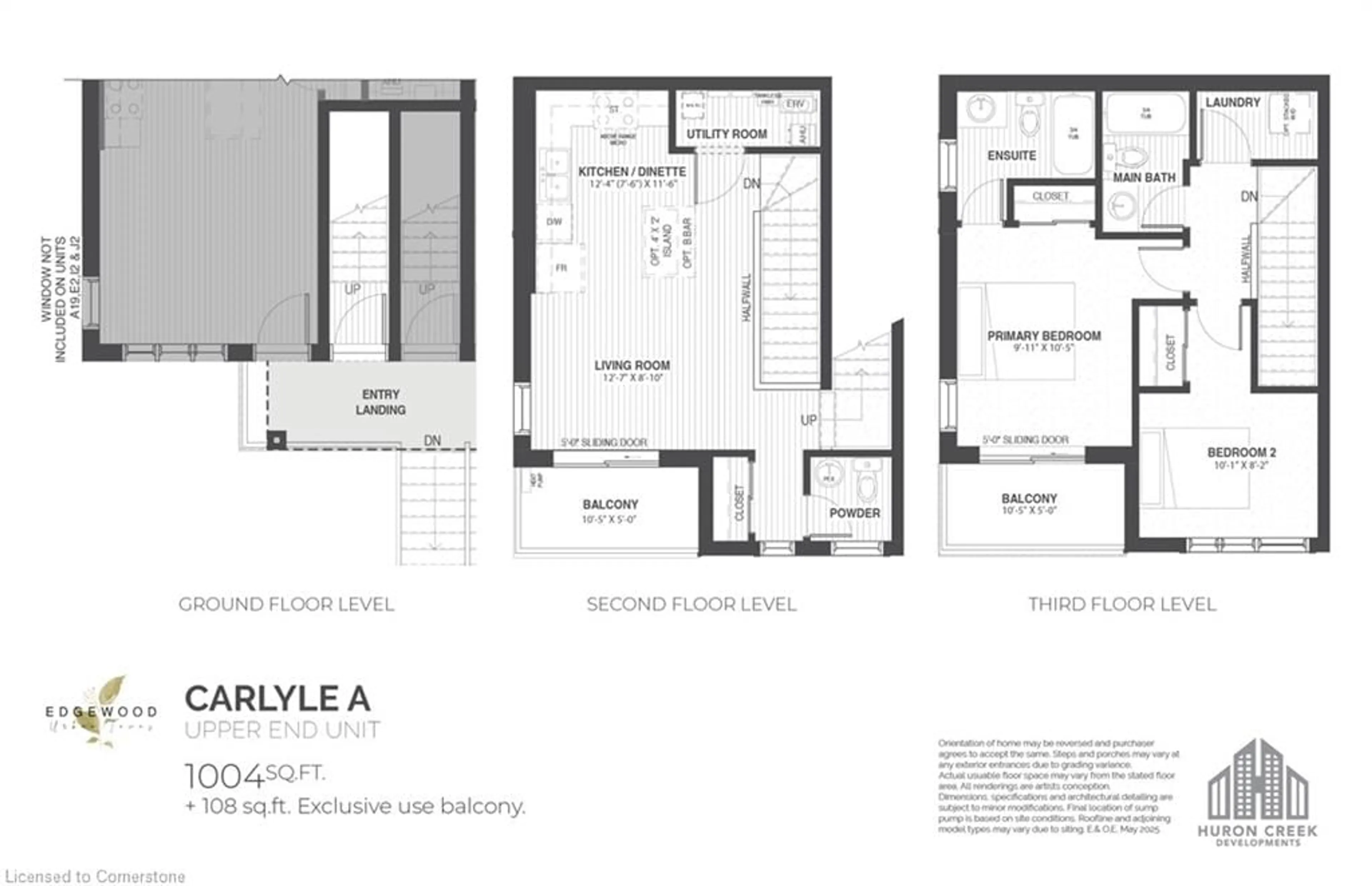 Floor plan for 2135 Strasburg Rd #3, Kitchener Ontario N2L 0C7